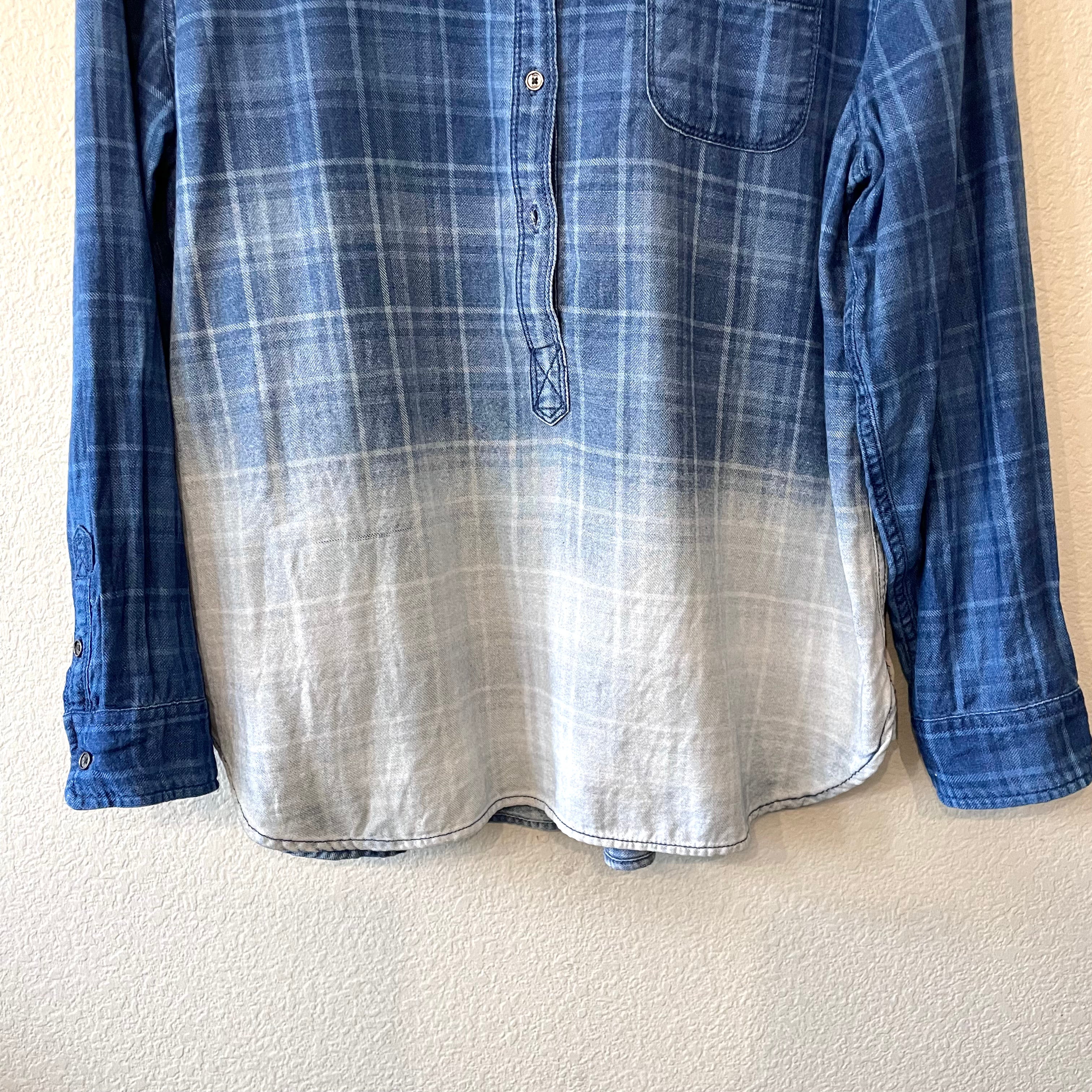 Plaid Ombré Popover Top