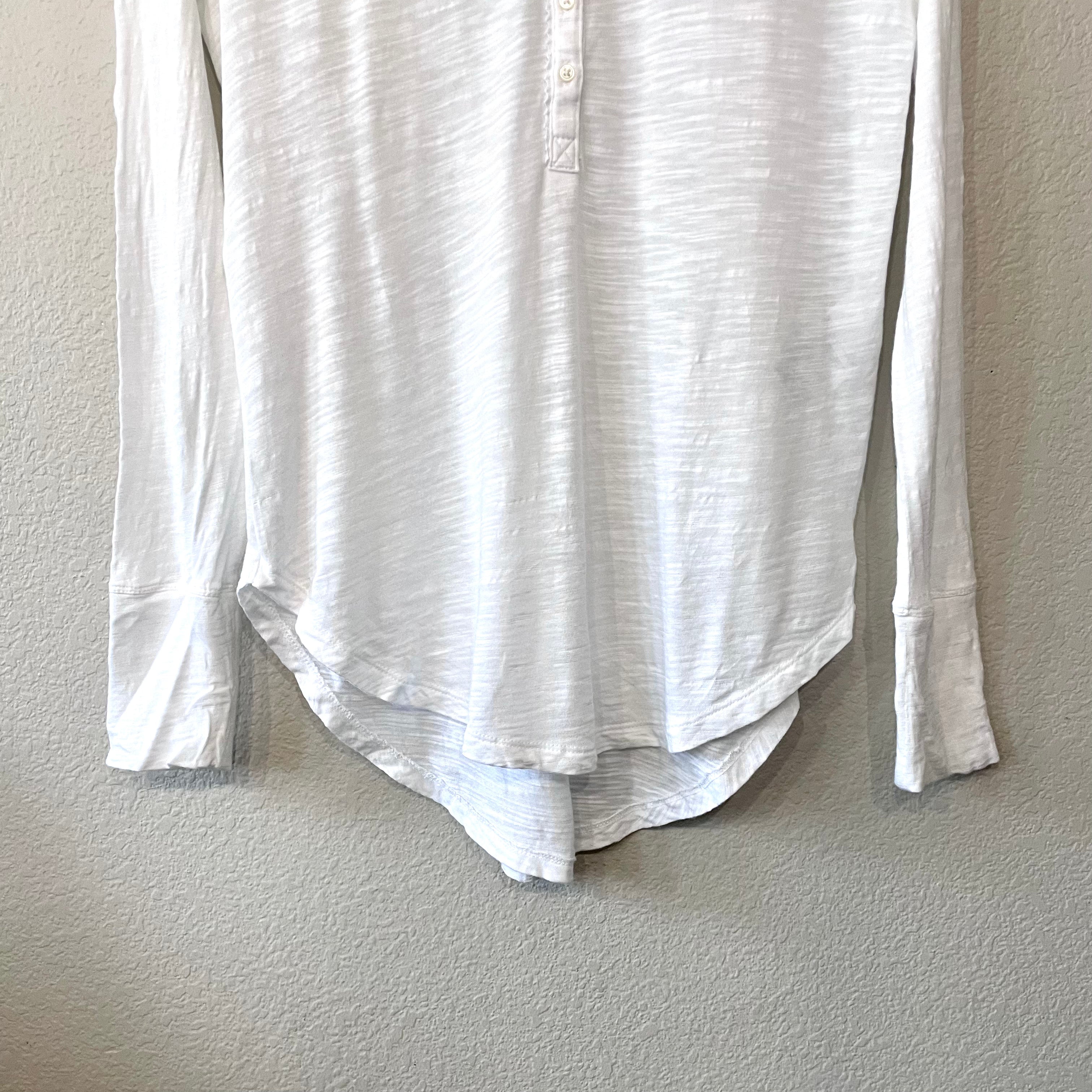 Long Sleeve Henley Top