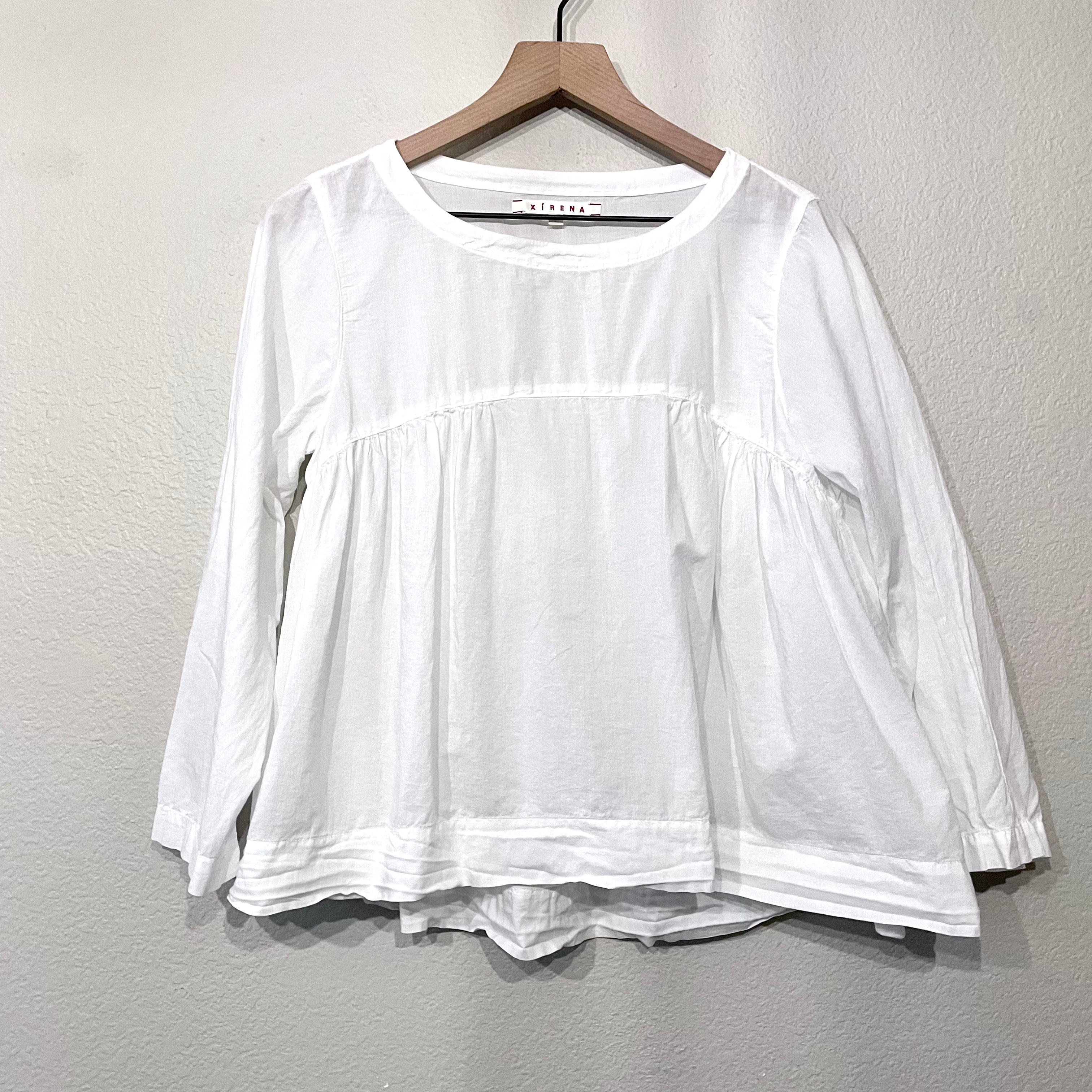 Oversized Cotton Blouse