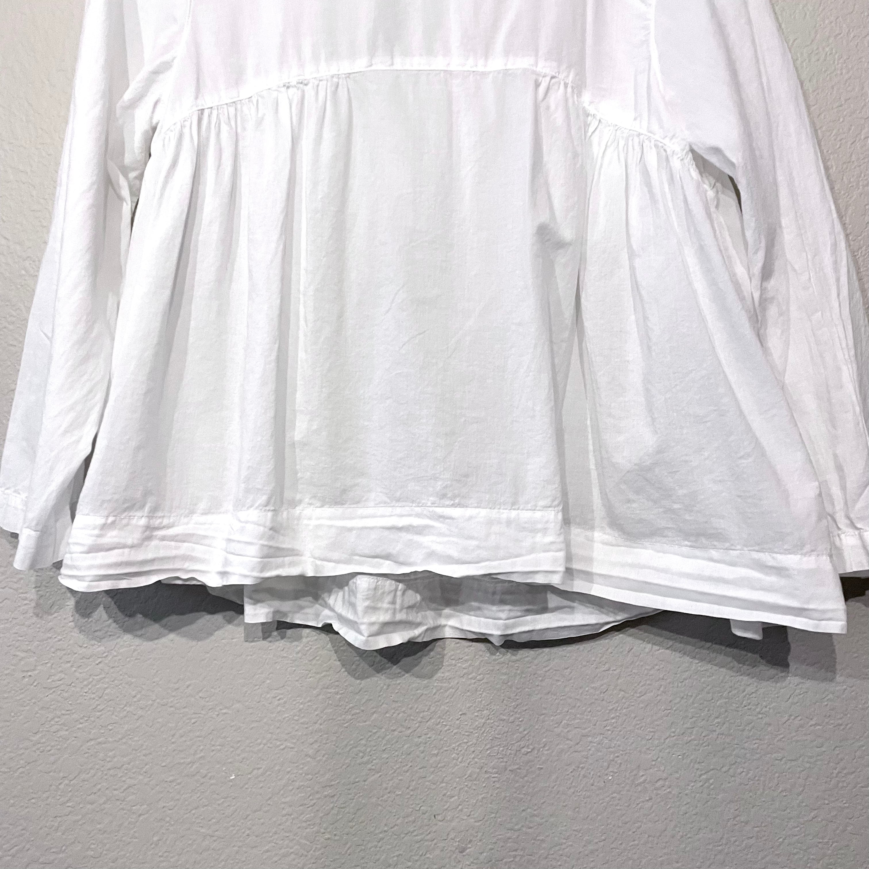 Oversized Cotton Blouse