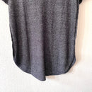 Round Hem Marled Top-9