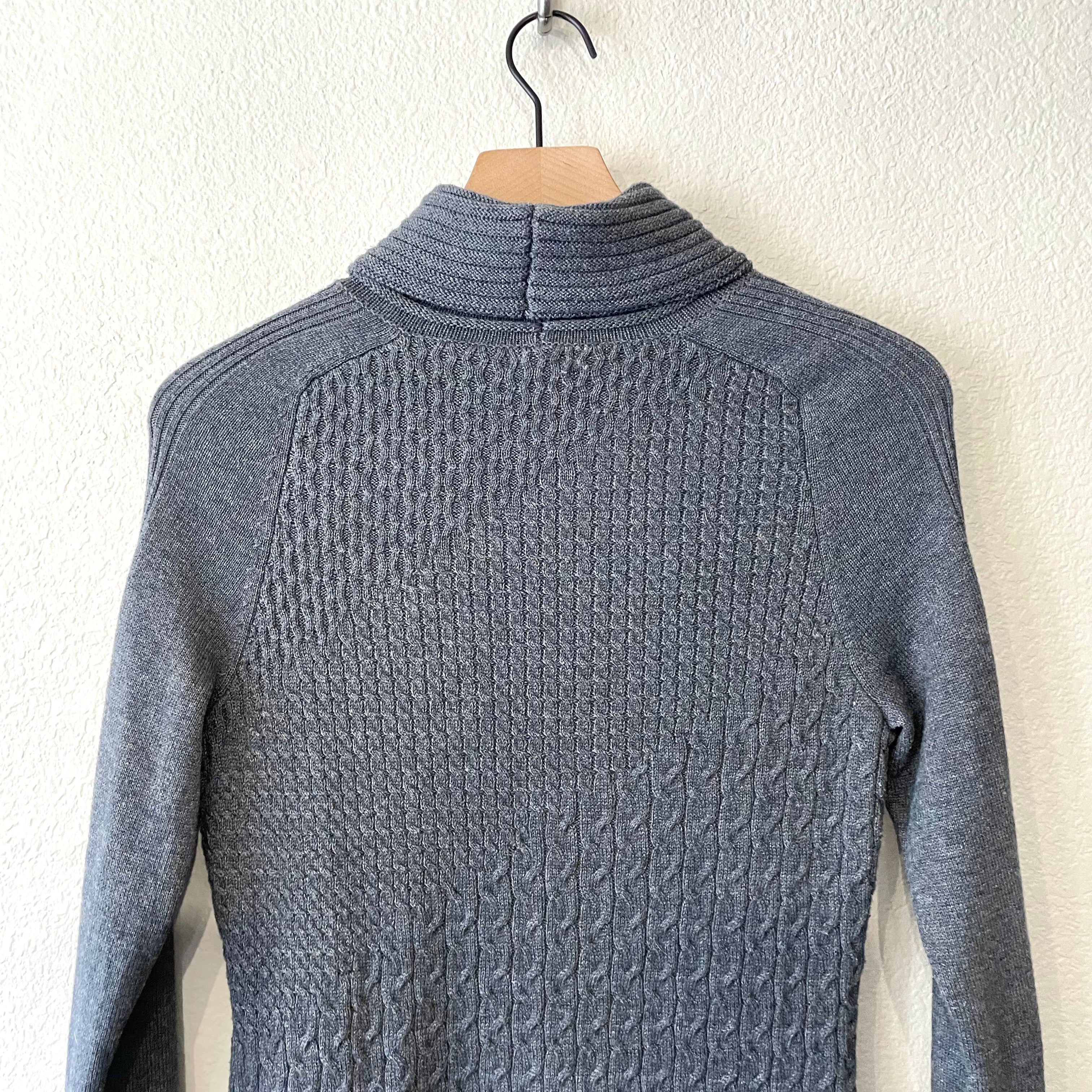 Cable Knit Turtleneck Sweater