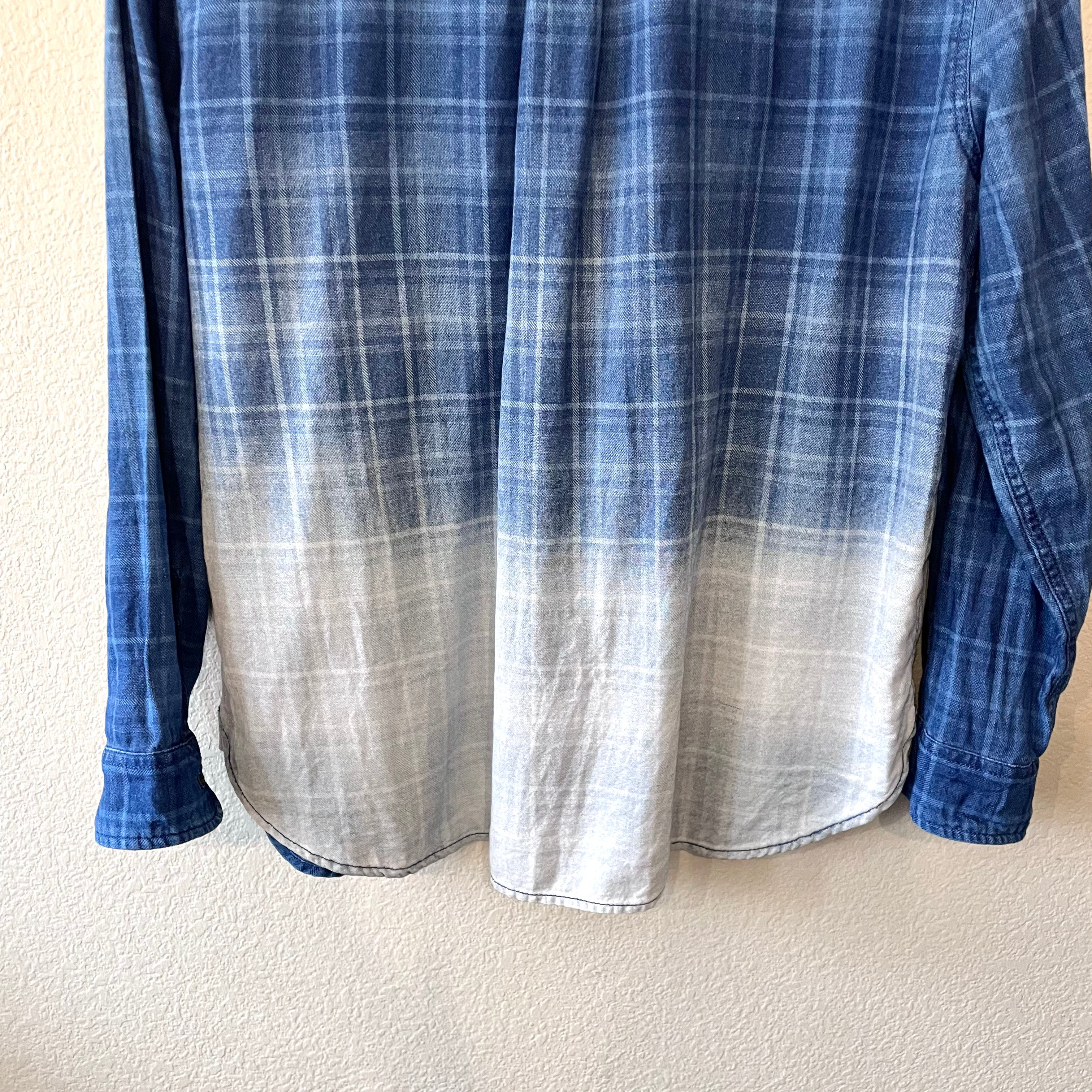 Plaid Ombré Popover Top