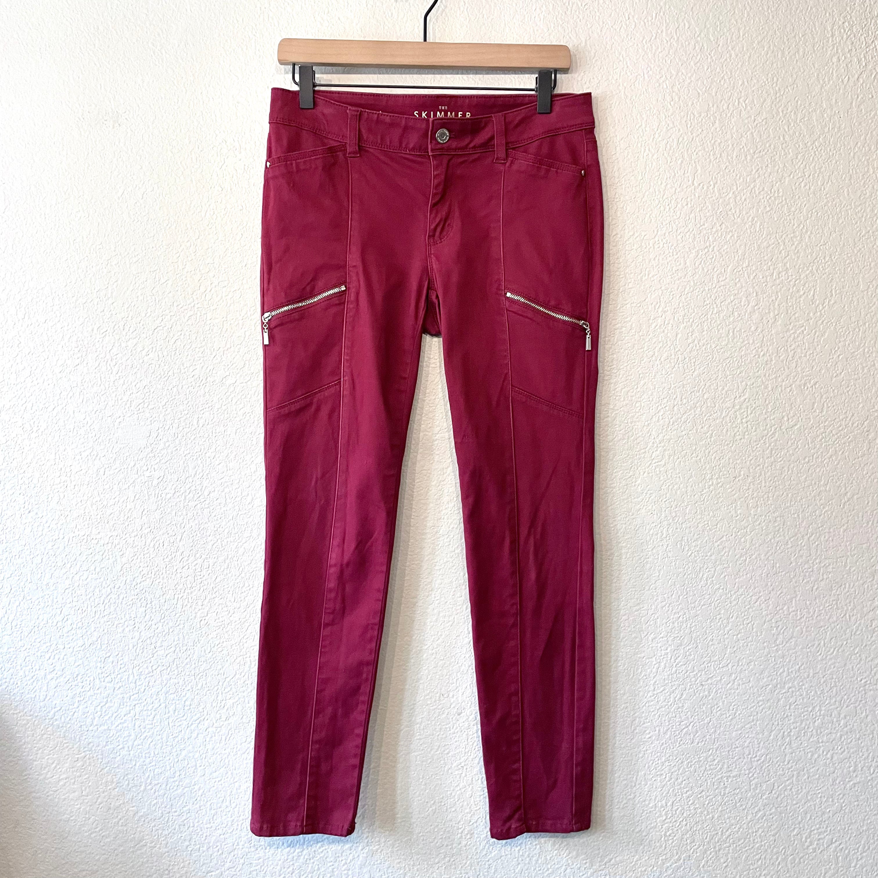 Zip Pocket Skinny Pants