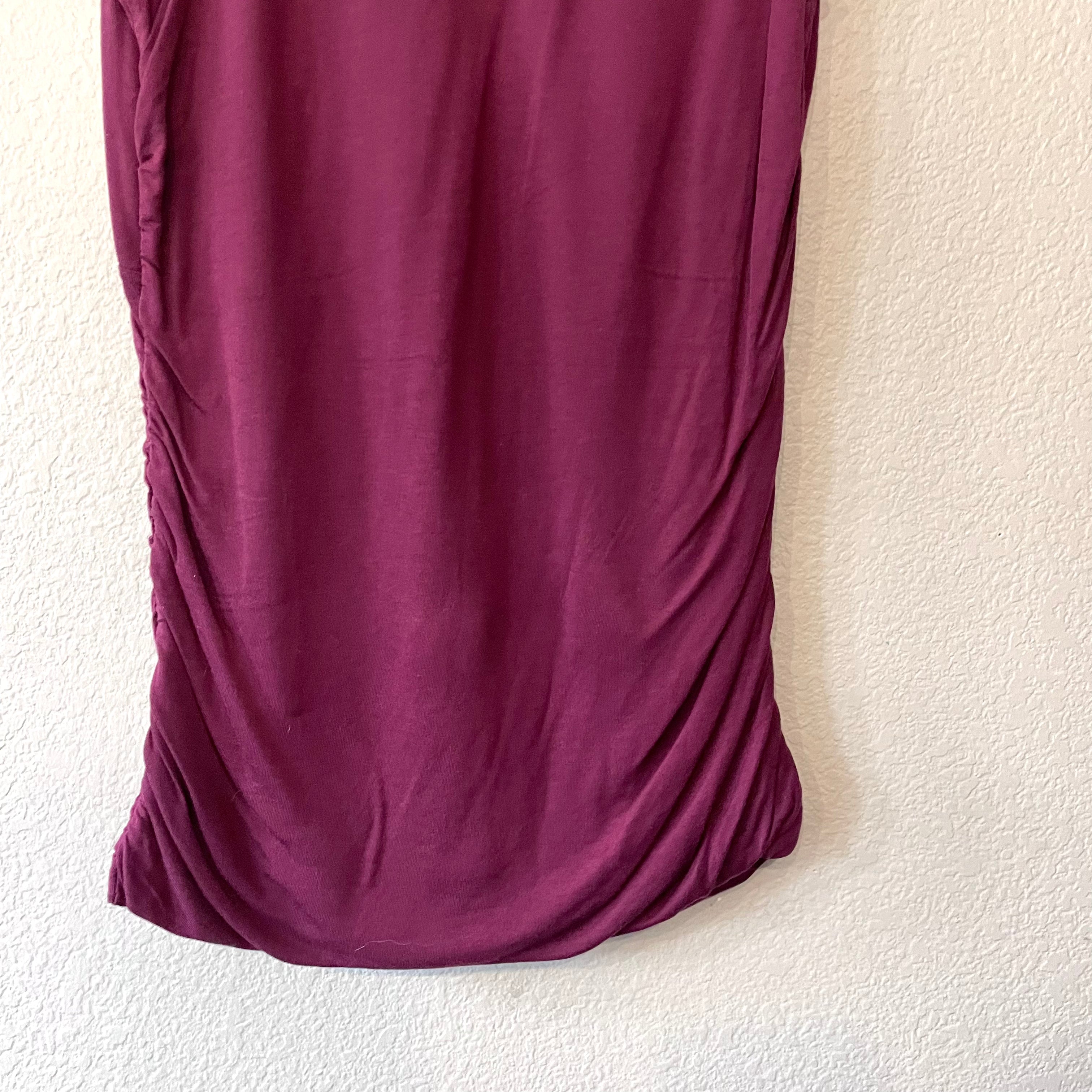 Sleeveless Ruched Side Top