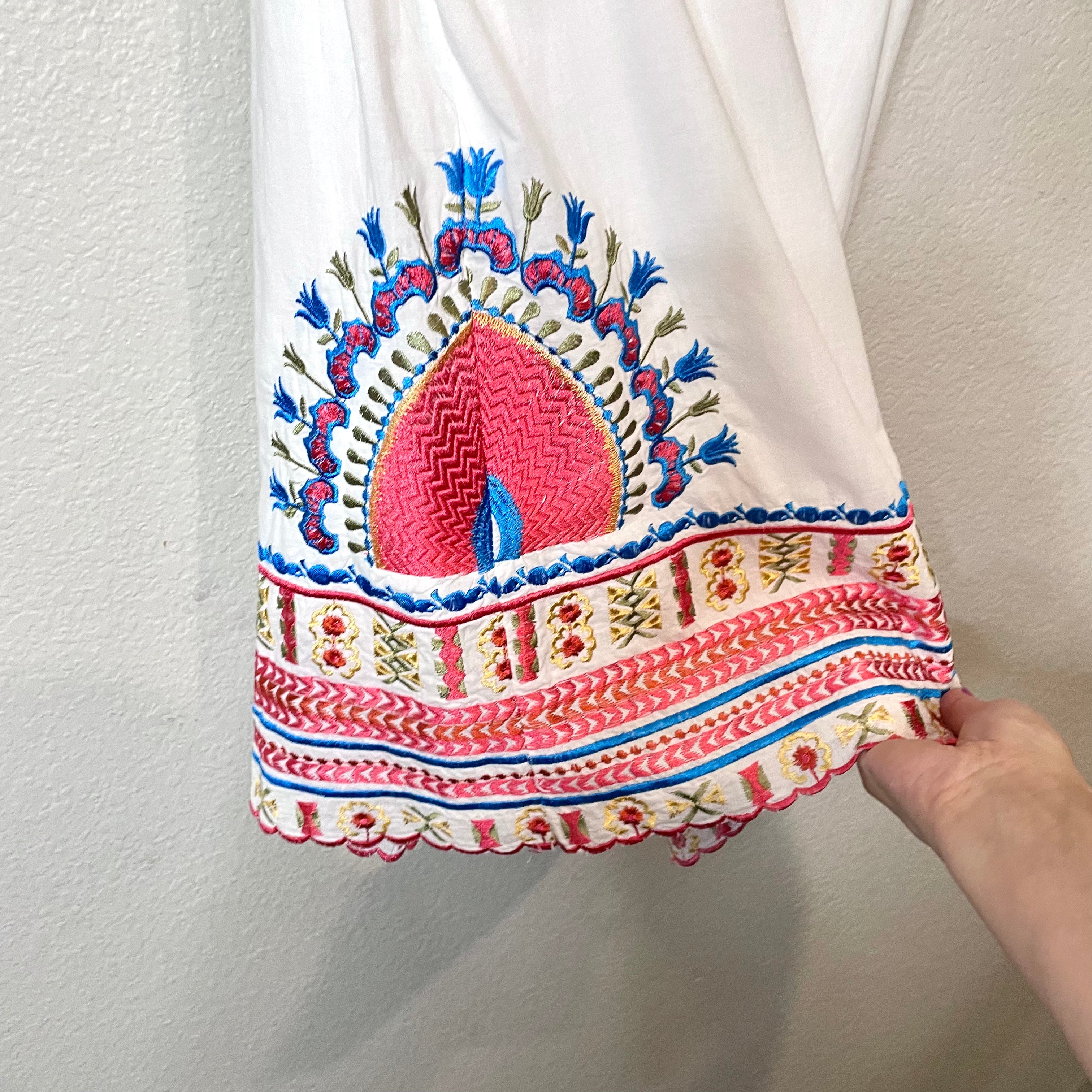 Embroidered Sun Dress