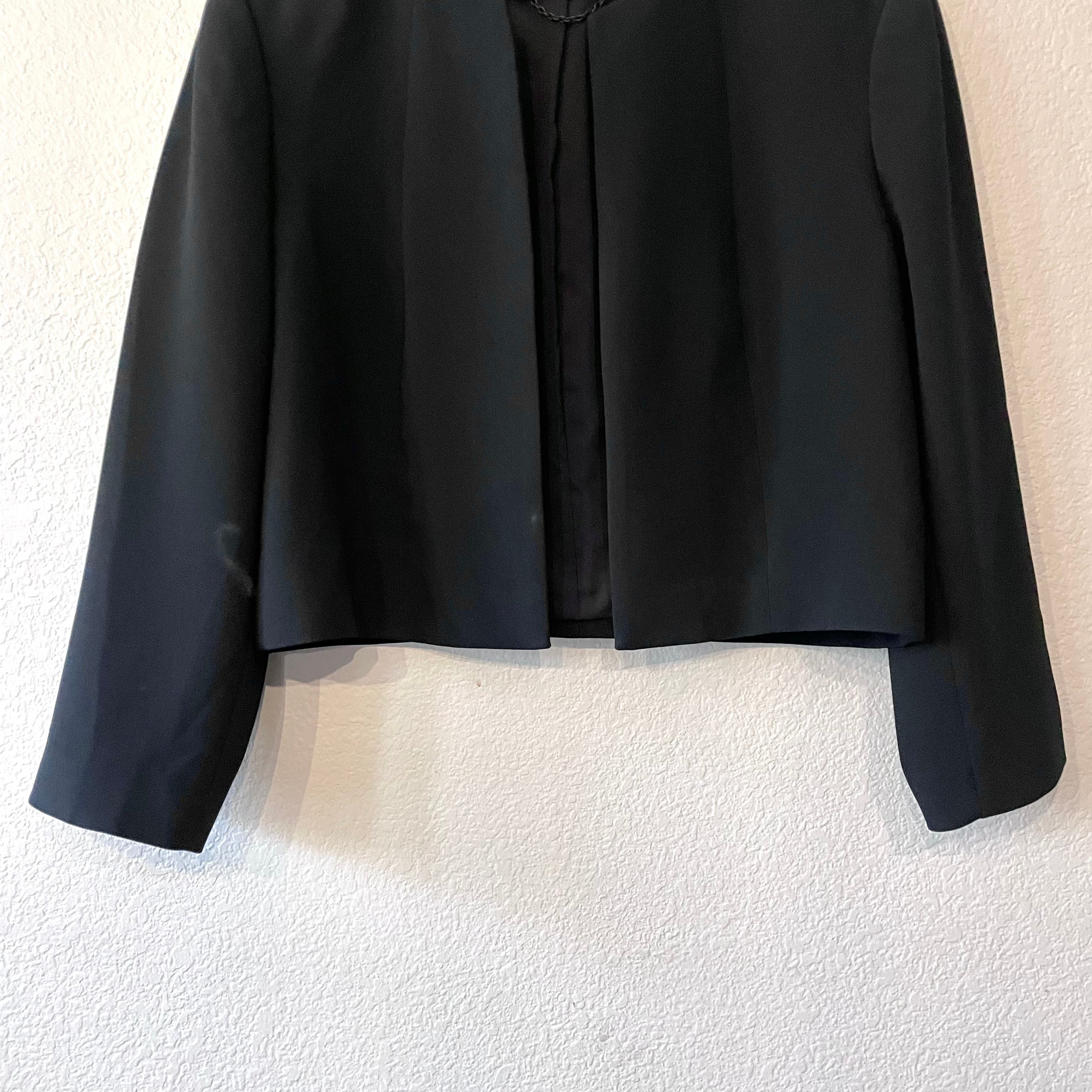 Open Front Suit Jacket