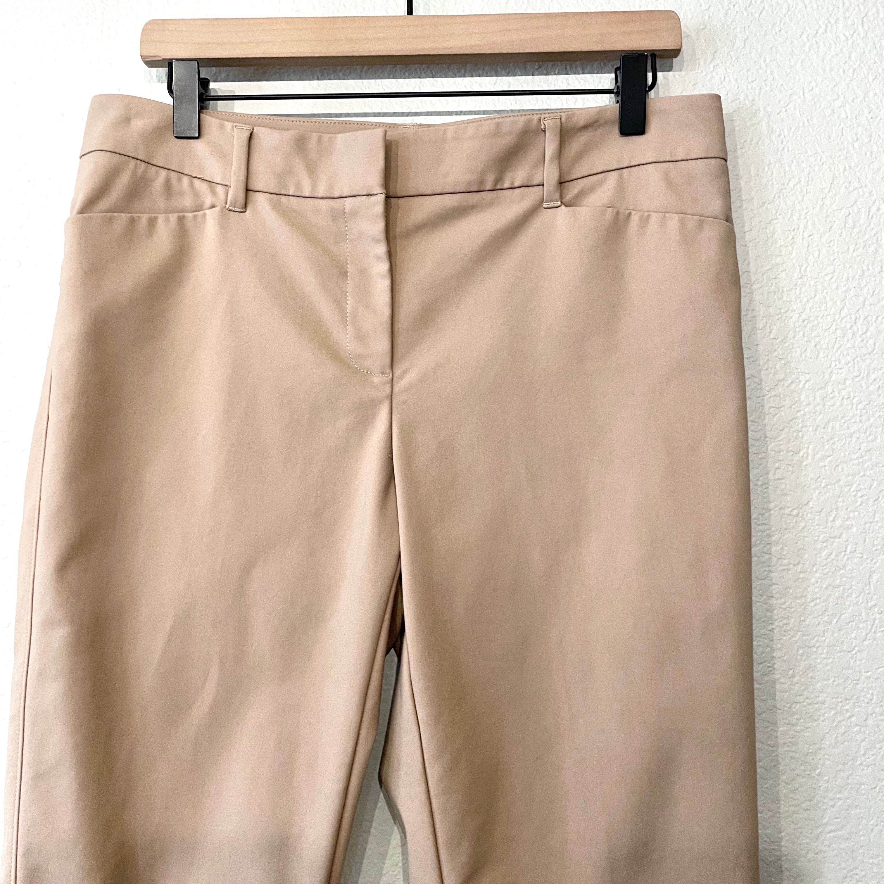 Crop Straight Dress Pants