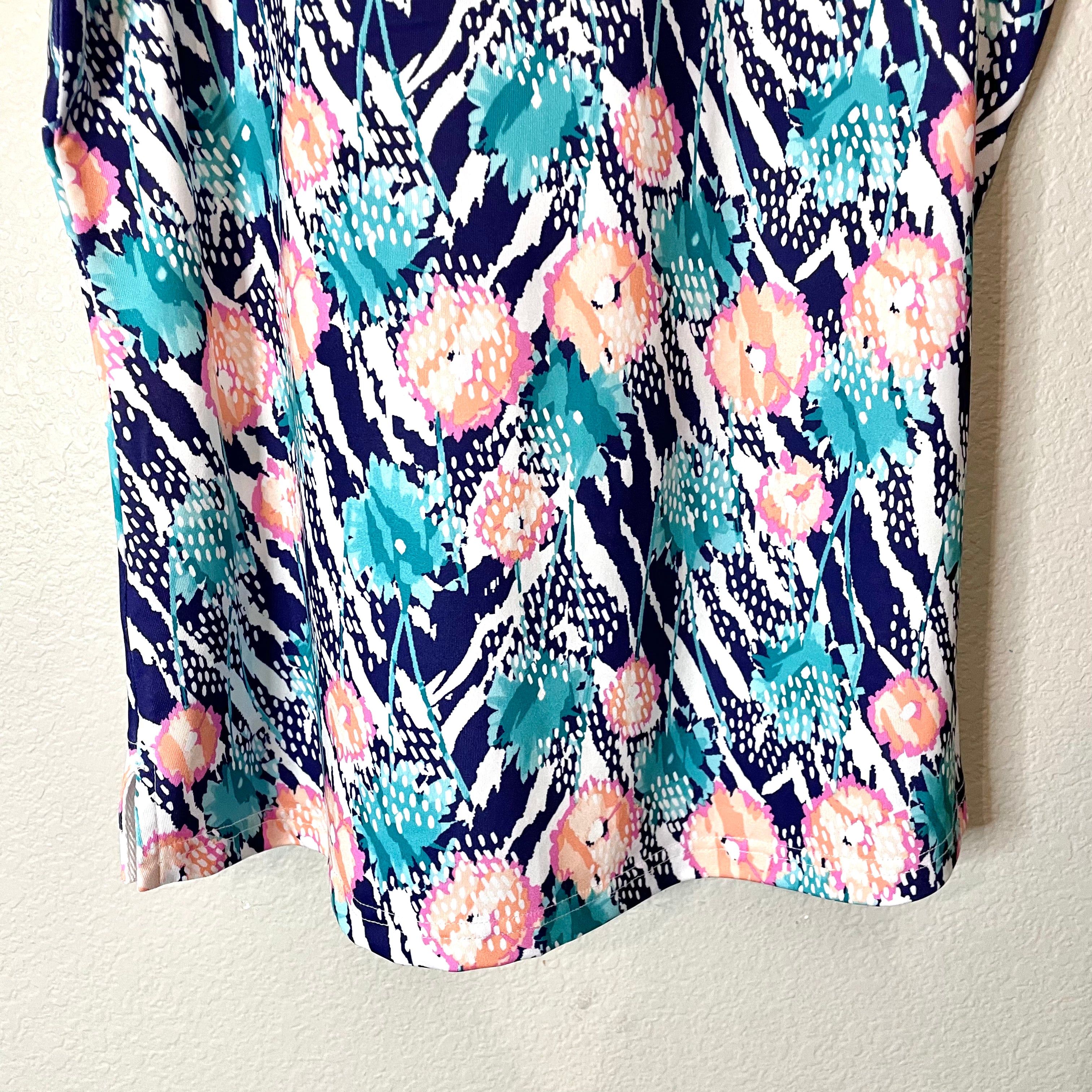 Floral Golf Tennis Top