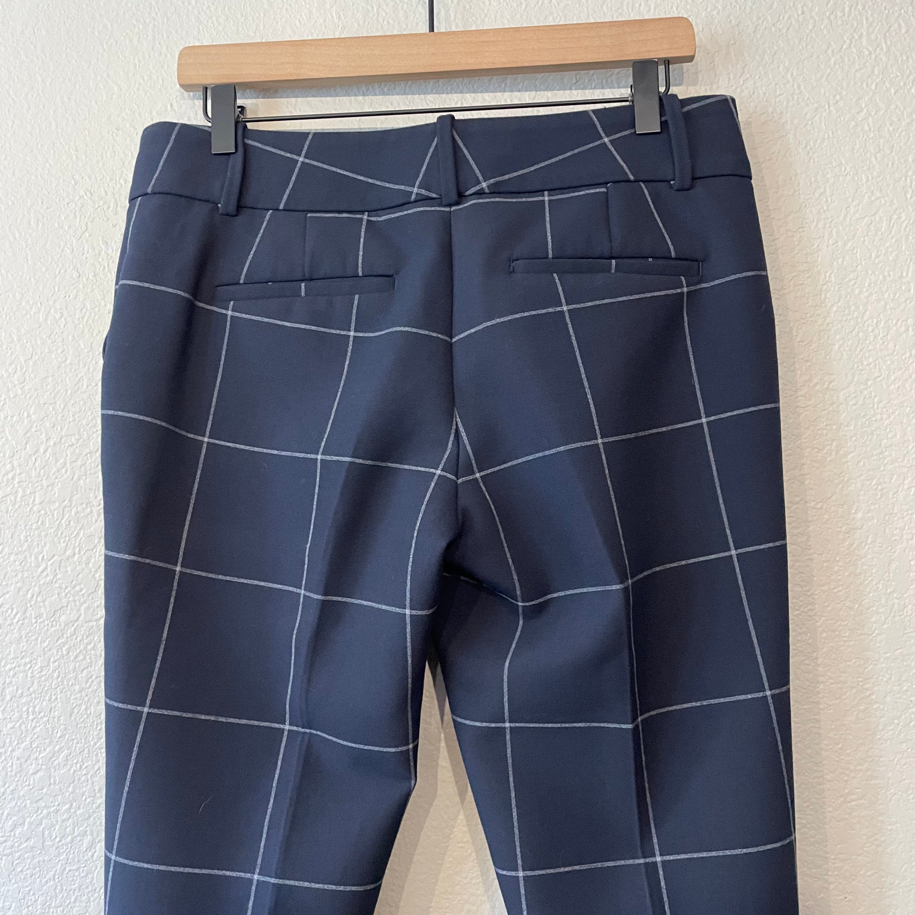 Windowpane Dress Pants