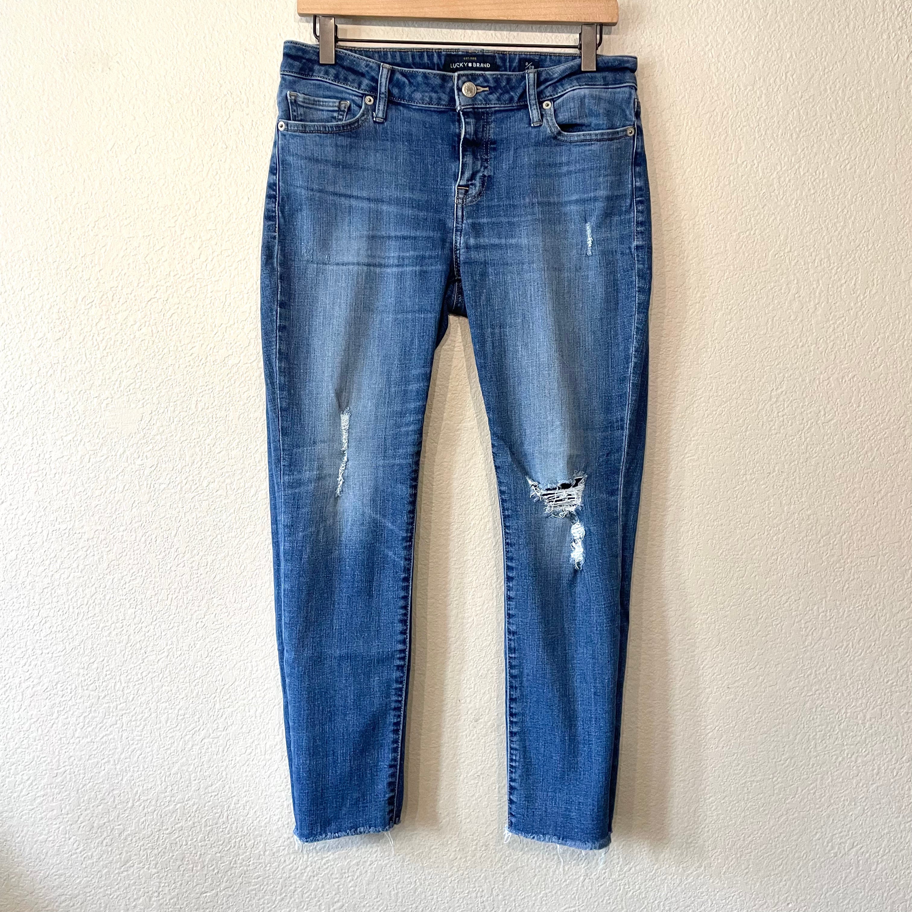 Distressed Skinny Jeans