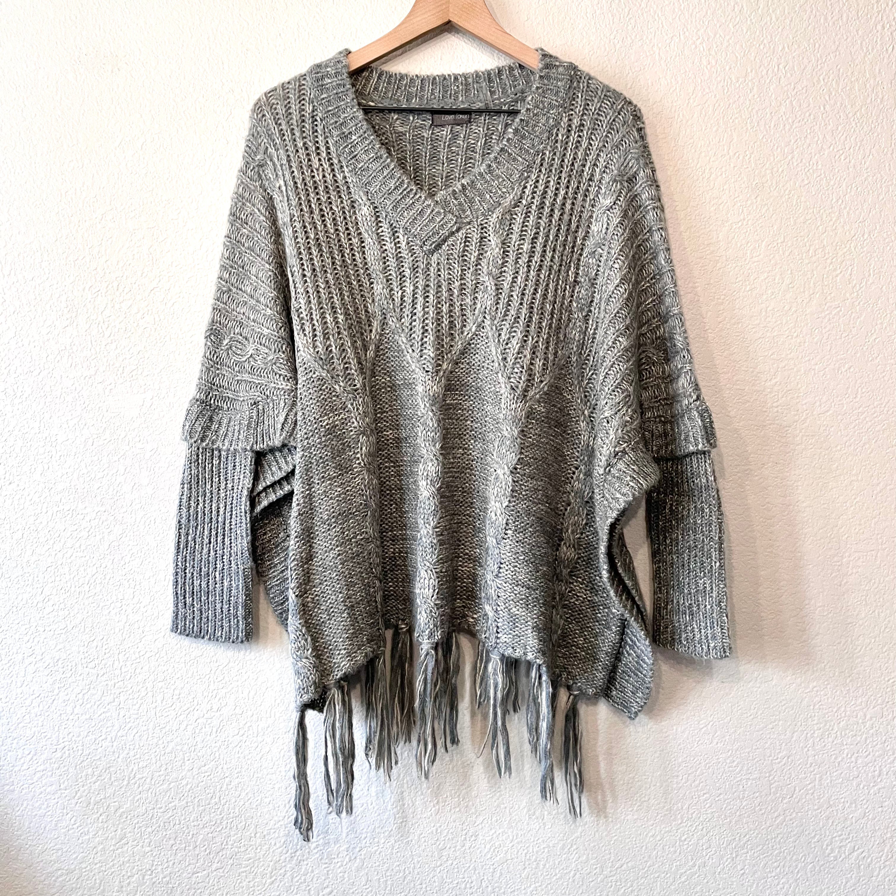 Chunky Tassel Sweater