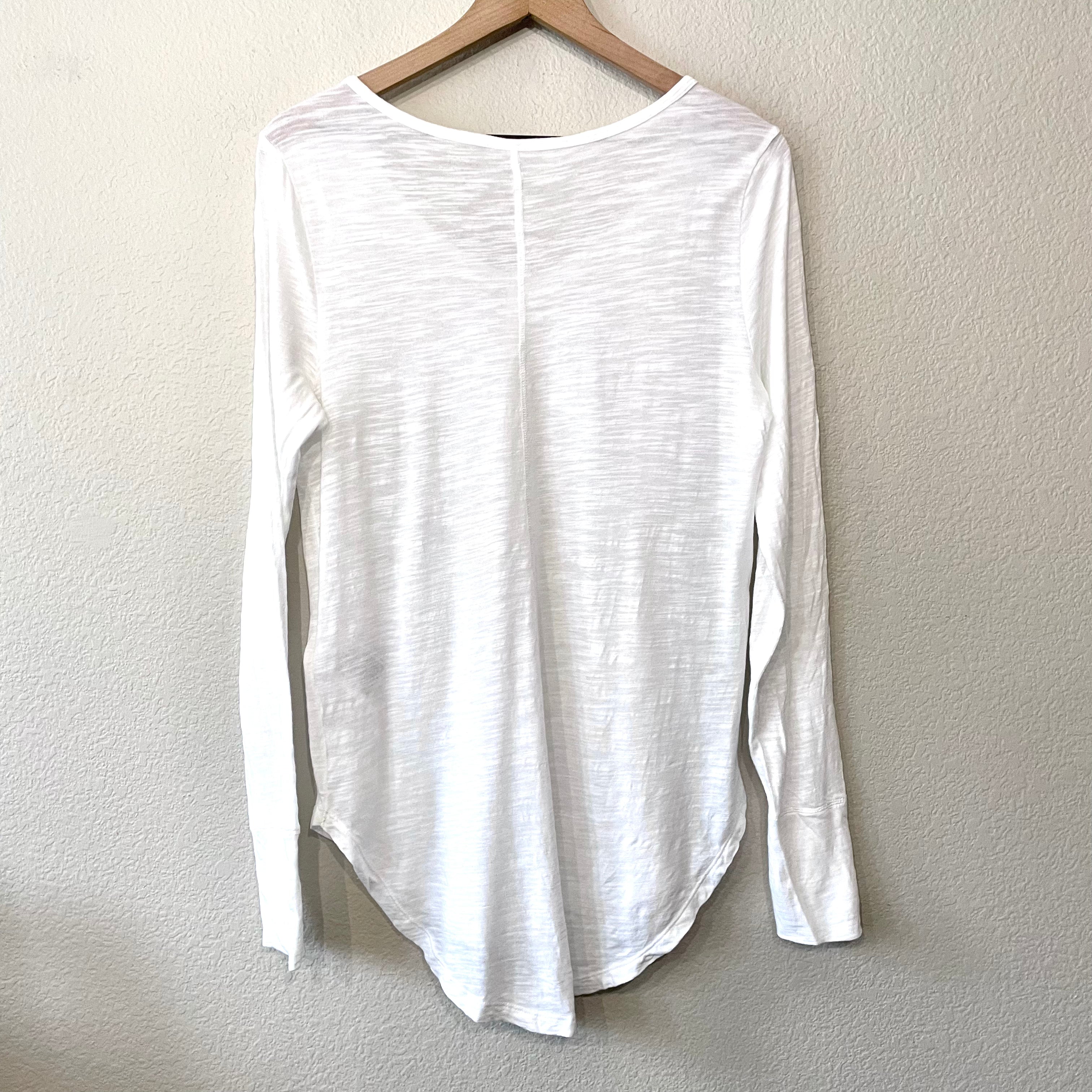 Long Sleeve Henley Top