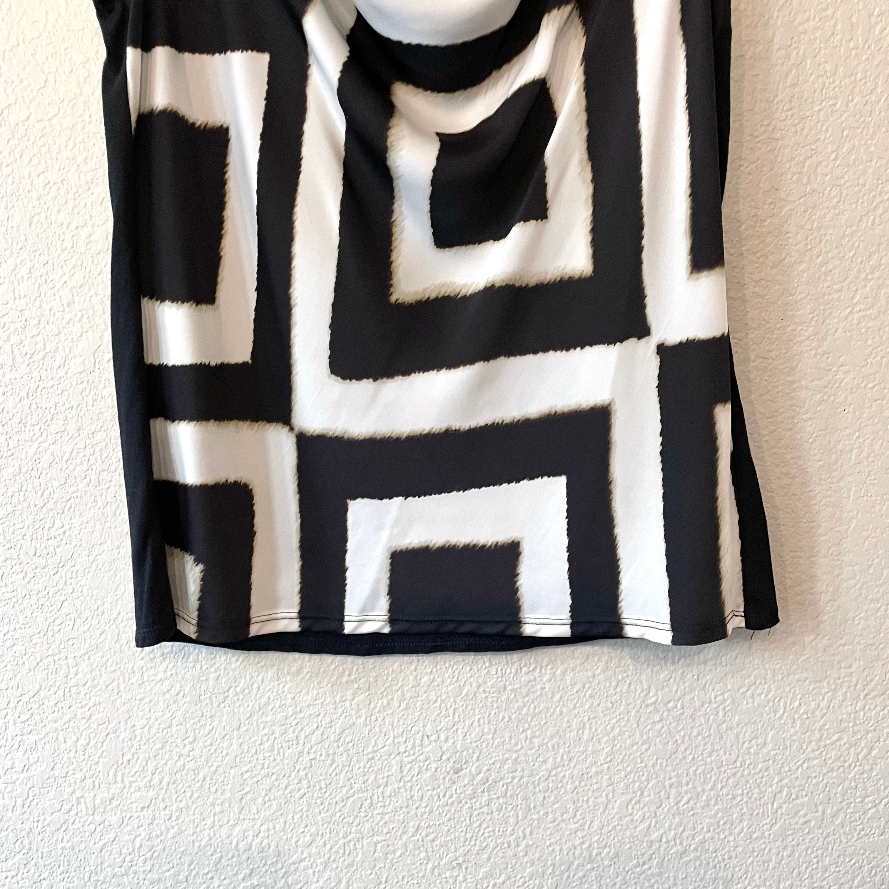 Square Draped Neck Top