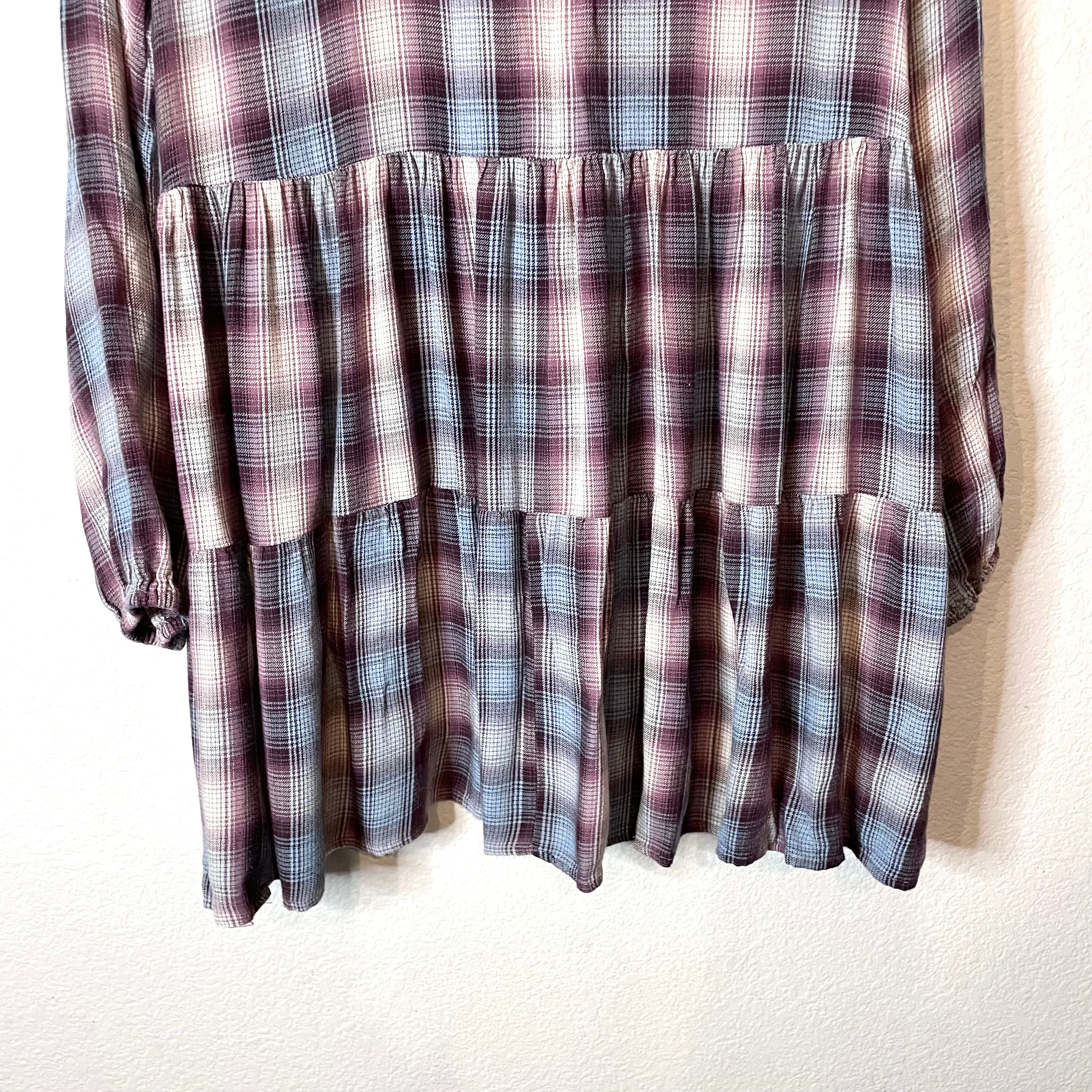 Plaid Flannel Tunic