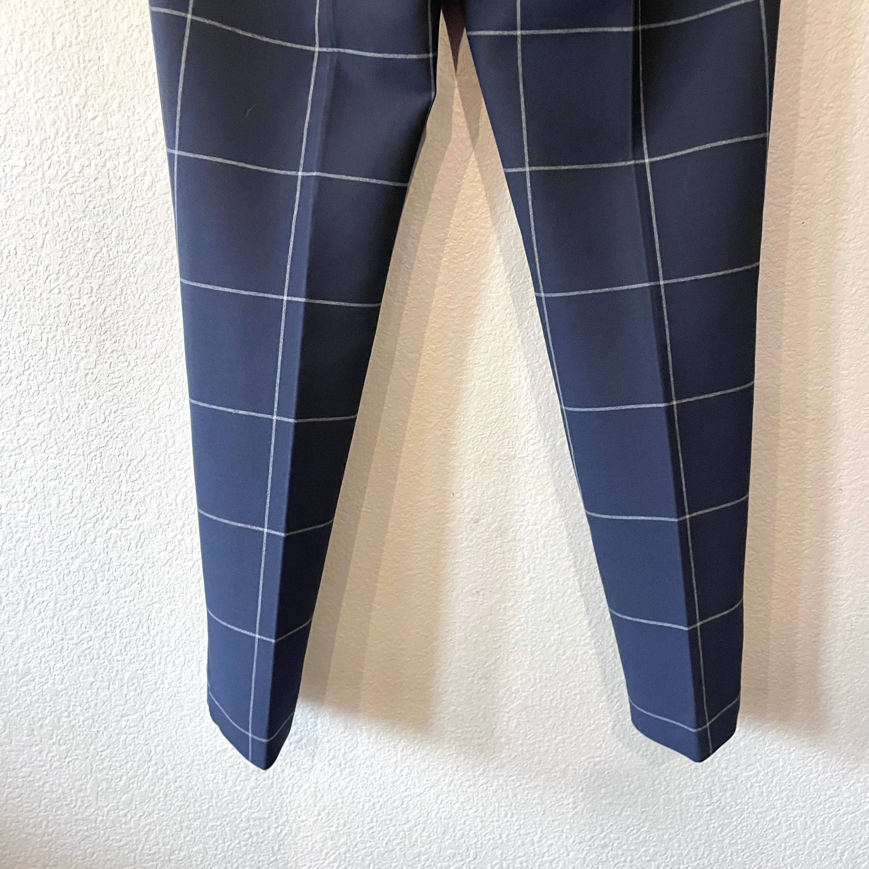 Windowpane Dress Pants