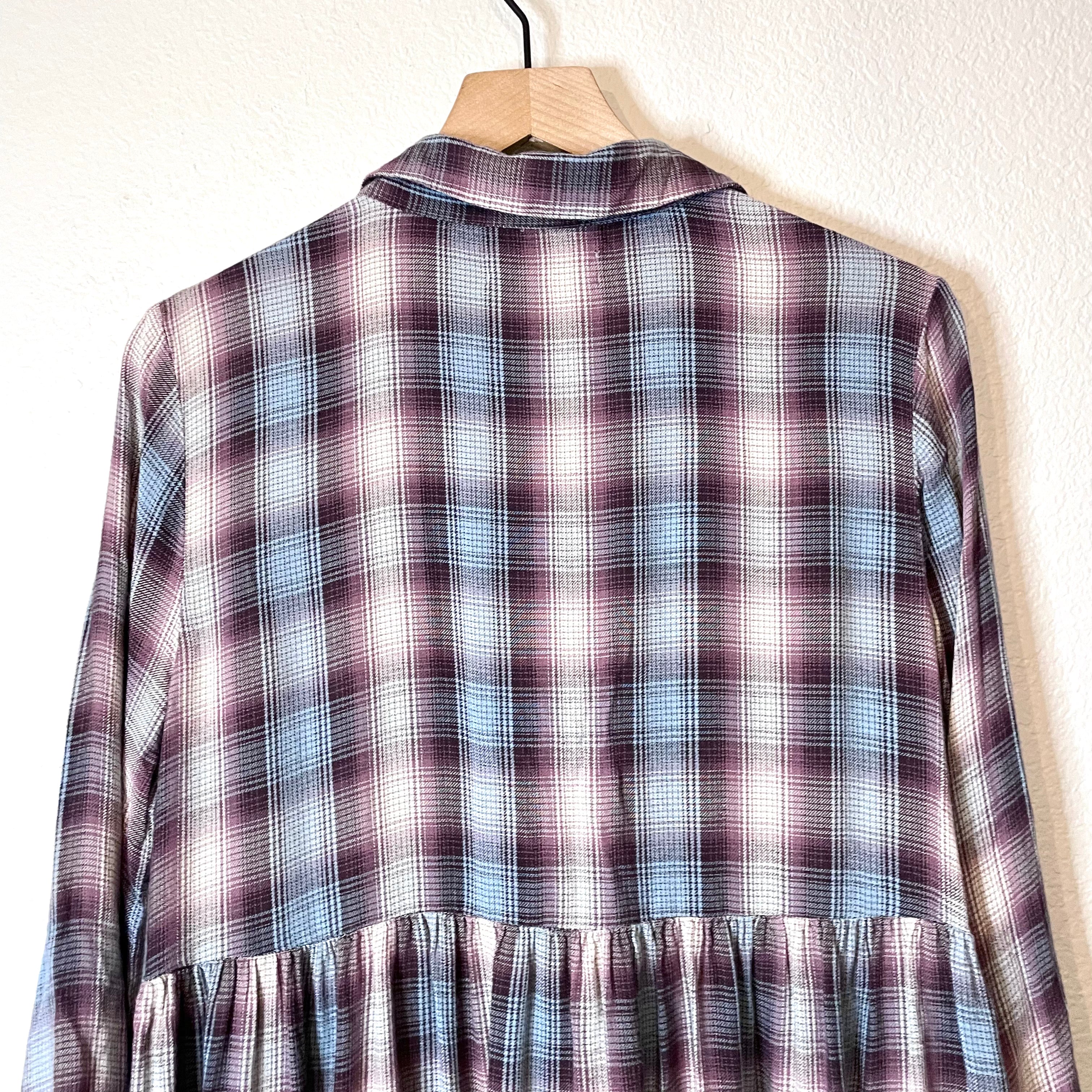 Plaid Flannel Tunic