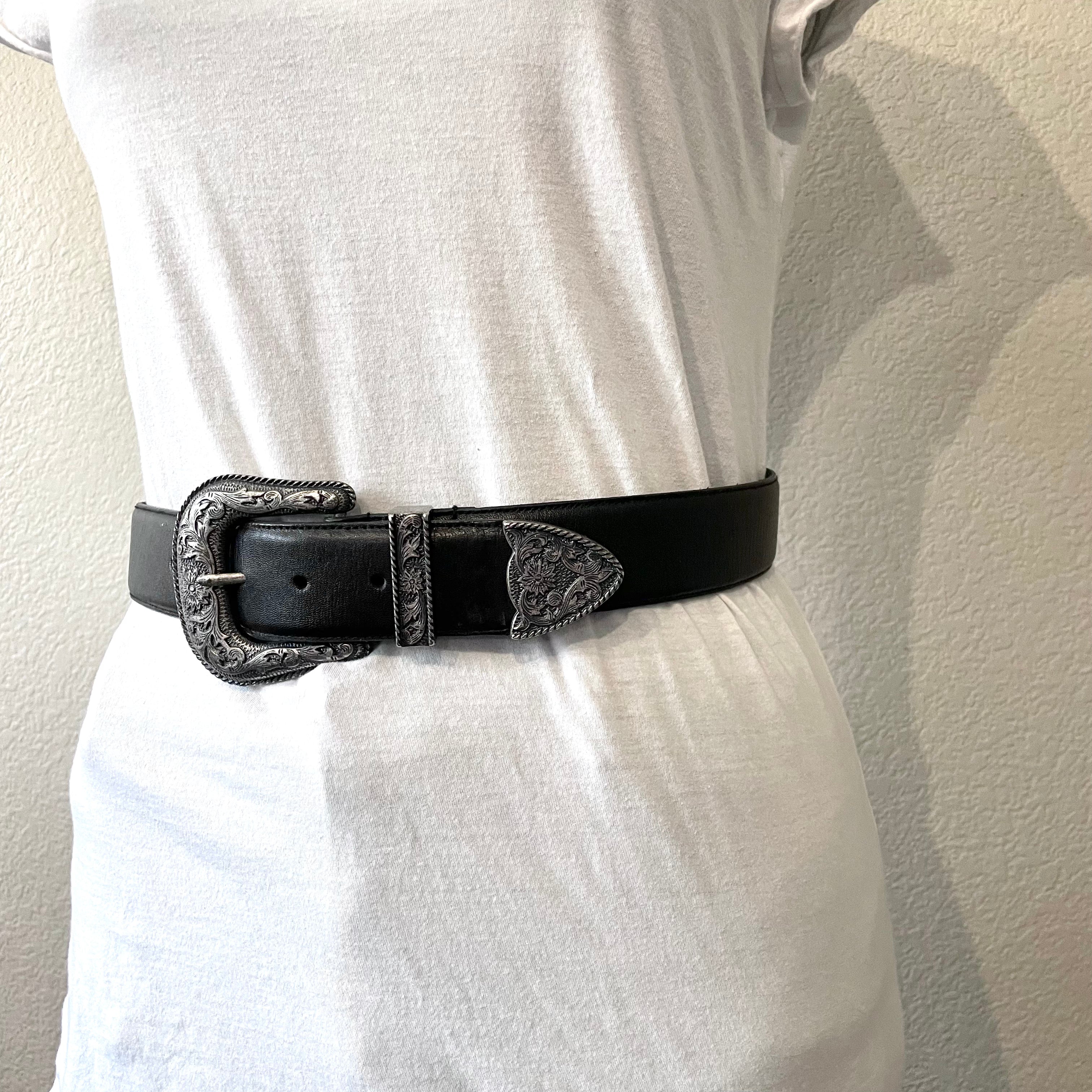 Leather Leaf Belt