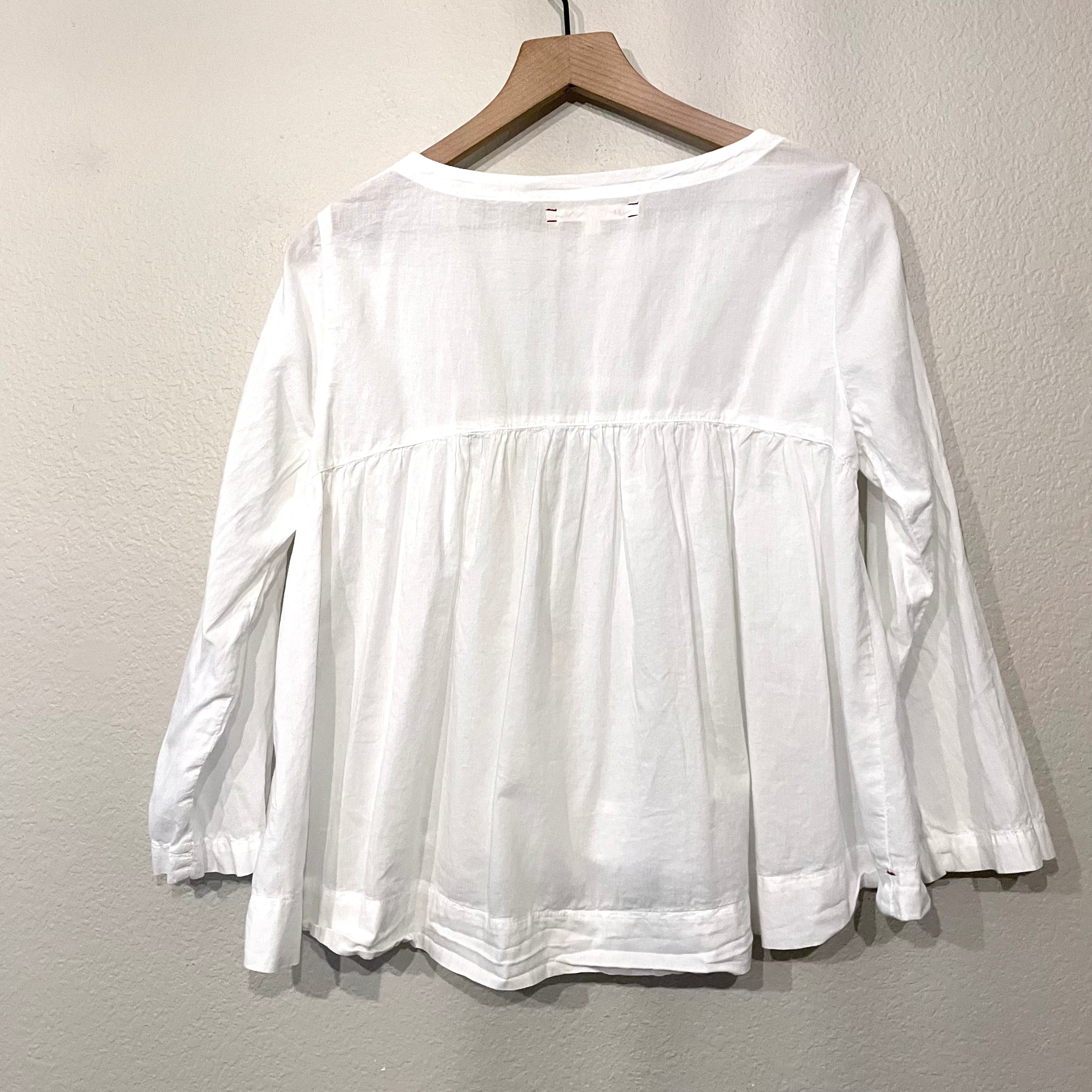 Oversized Cotton Blouse