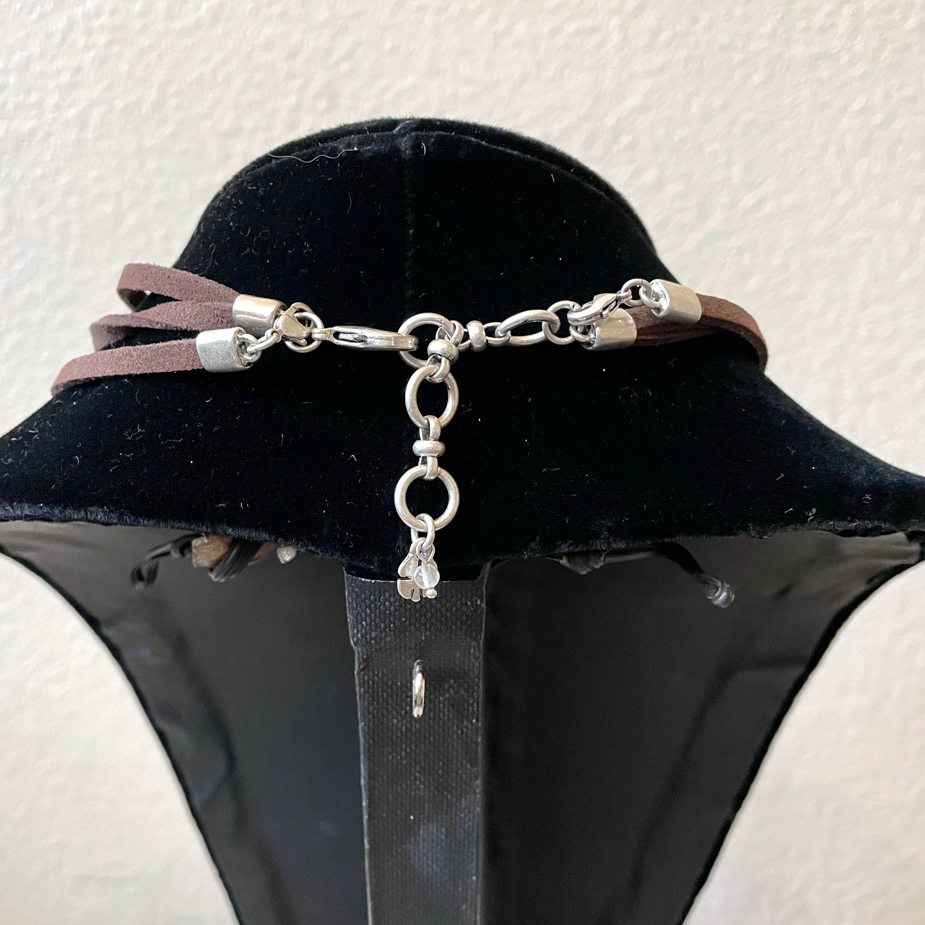 Layered Feather Choker