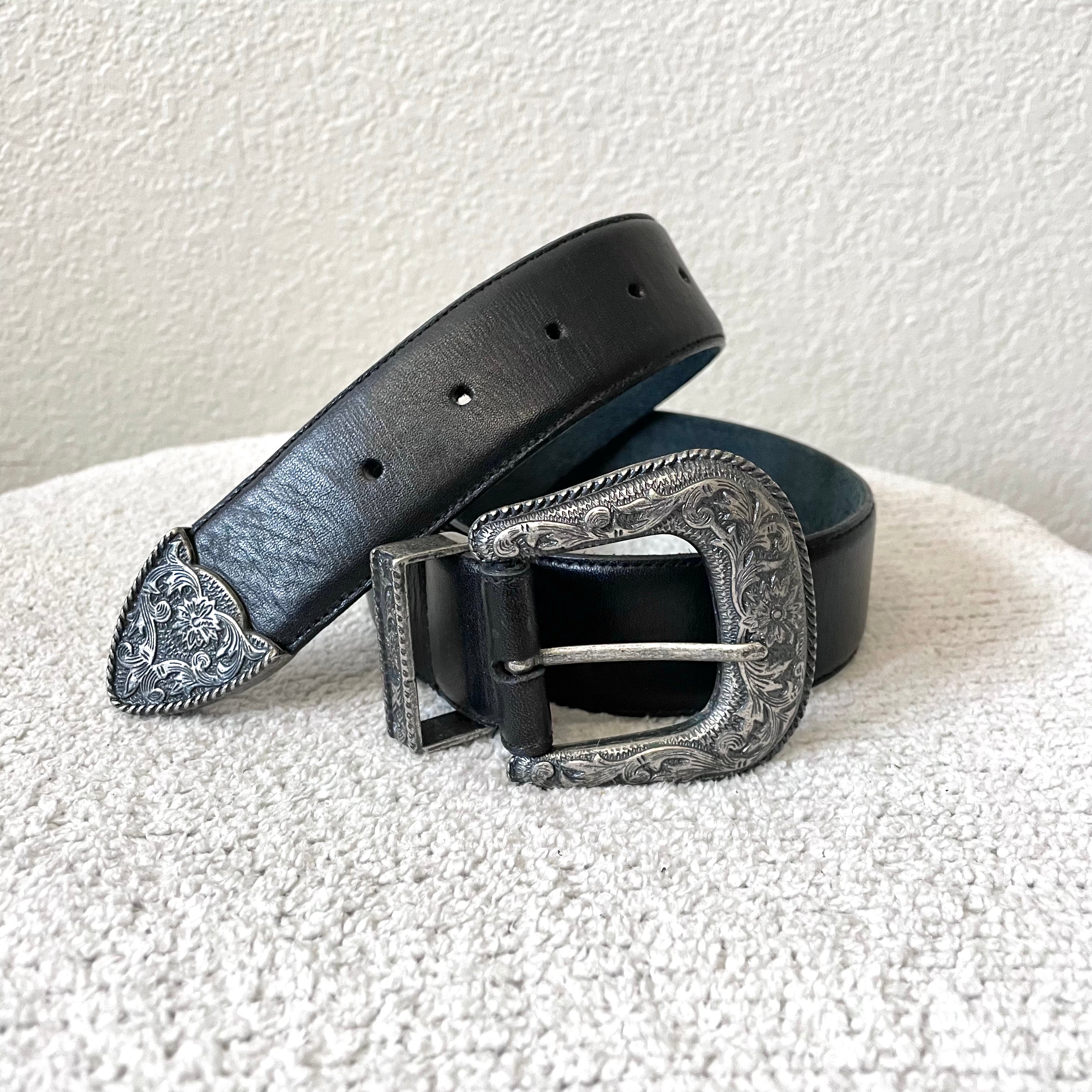 Leather Leaf Belt