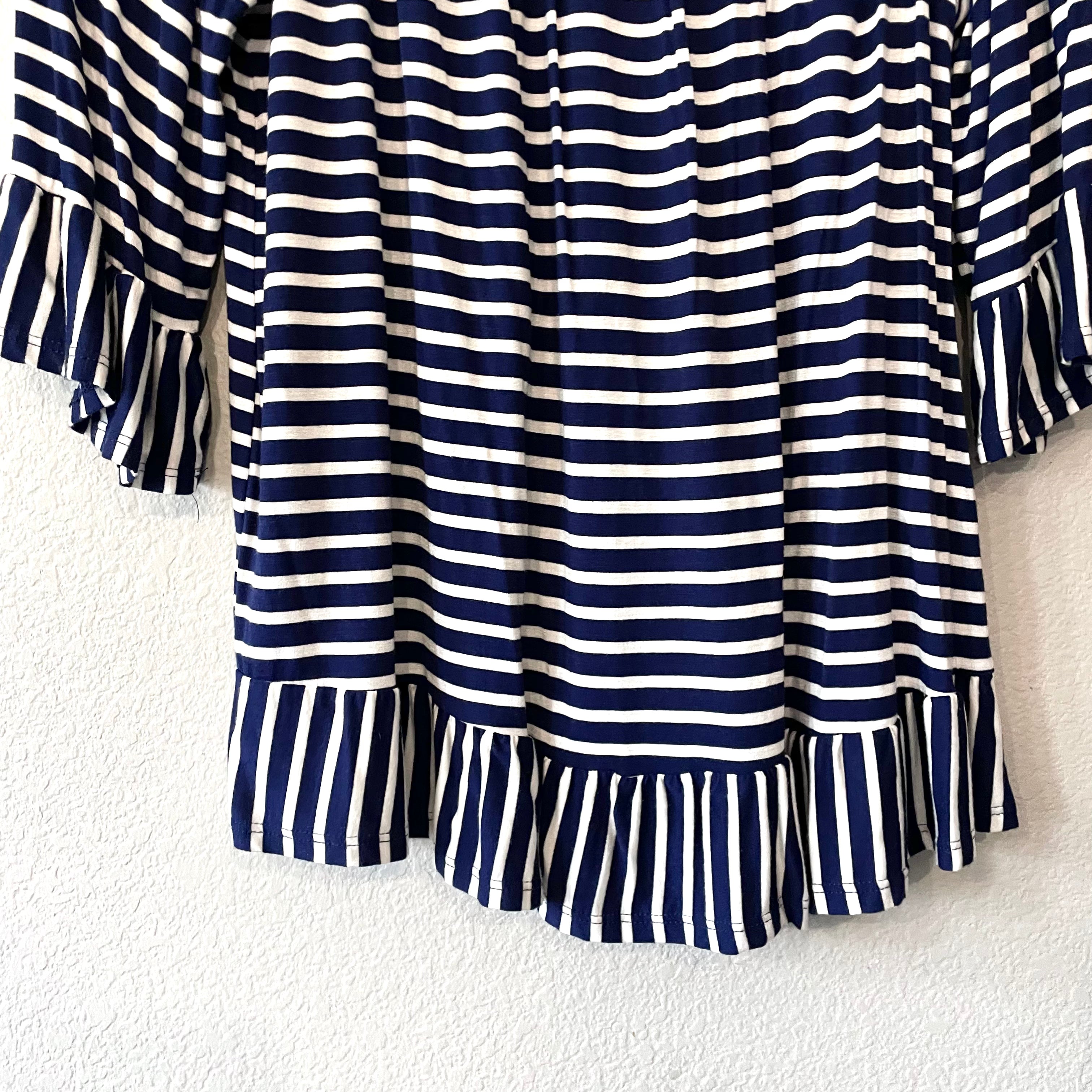 Striped Off Shoulder Top