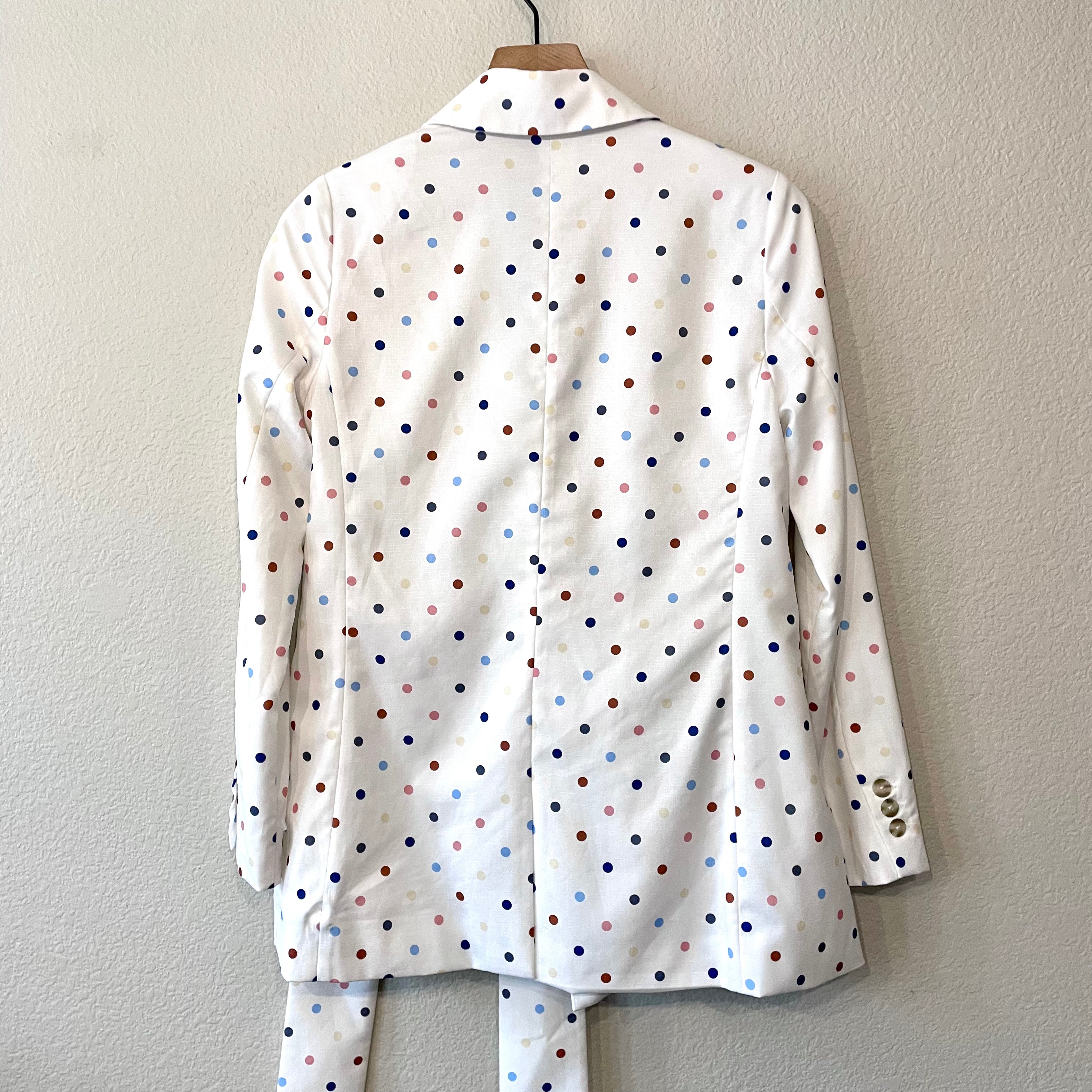 Polka Dot Blazer