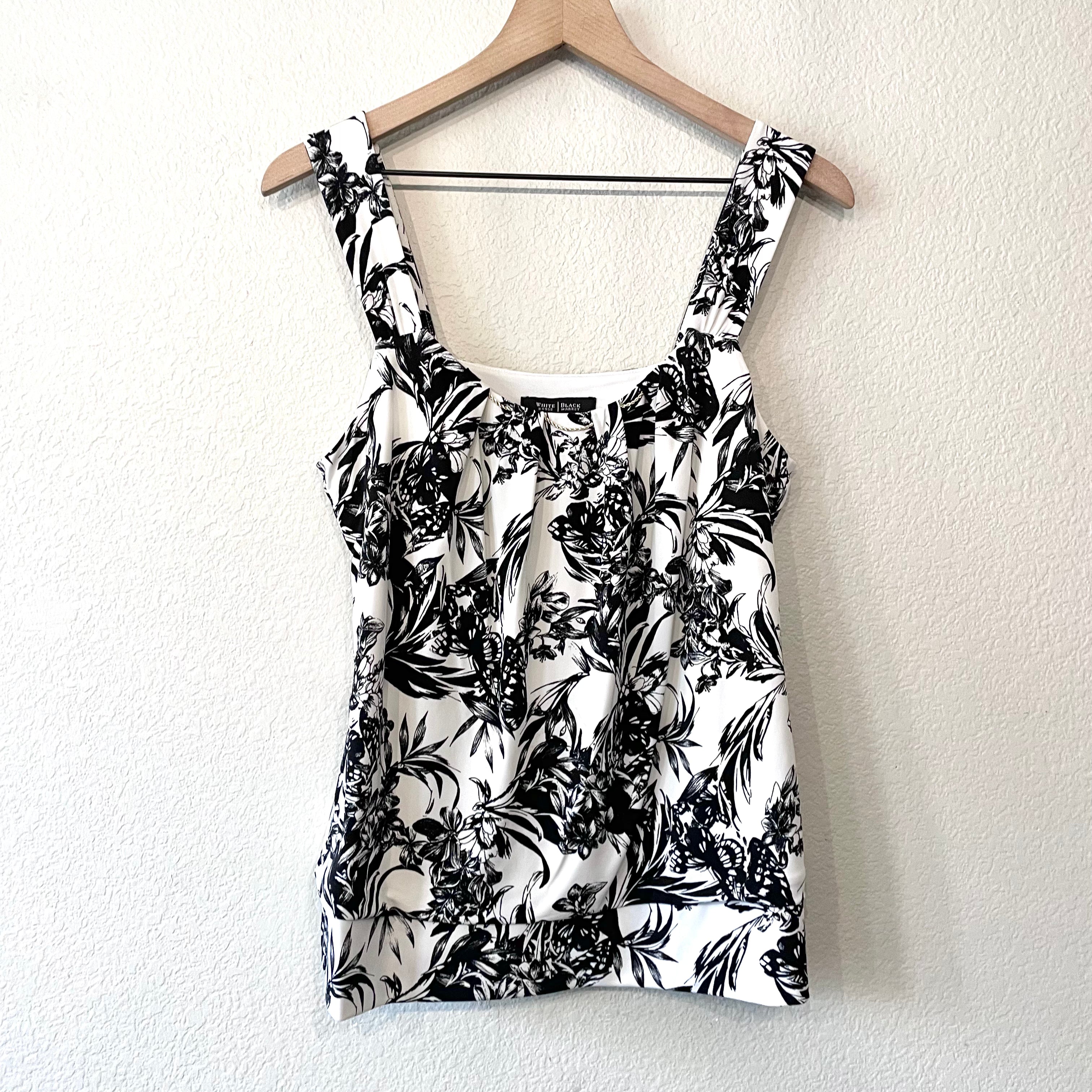 Floral Chain Neck Top