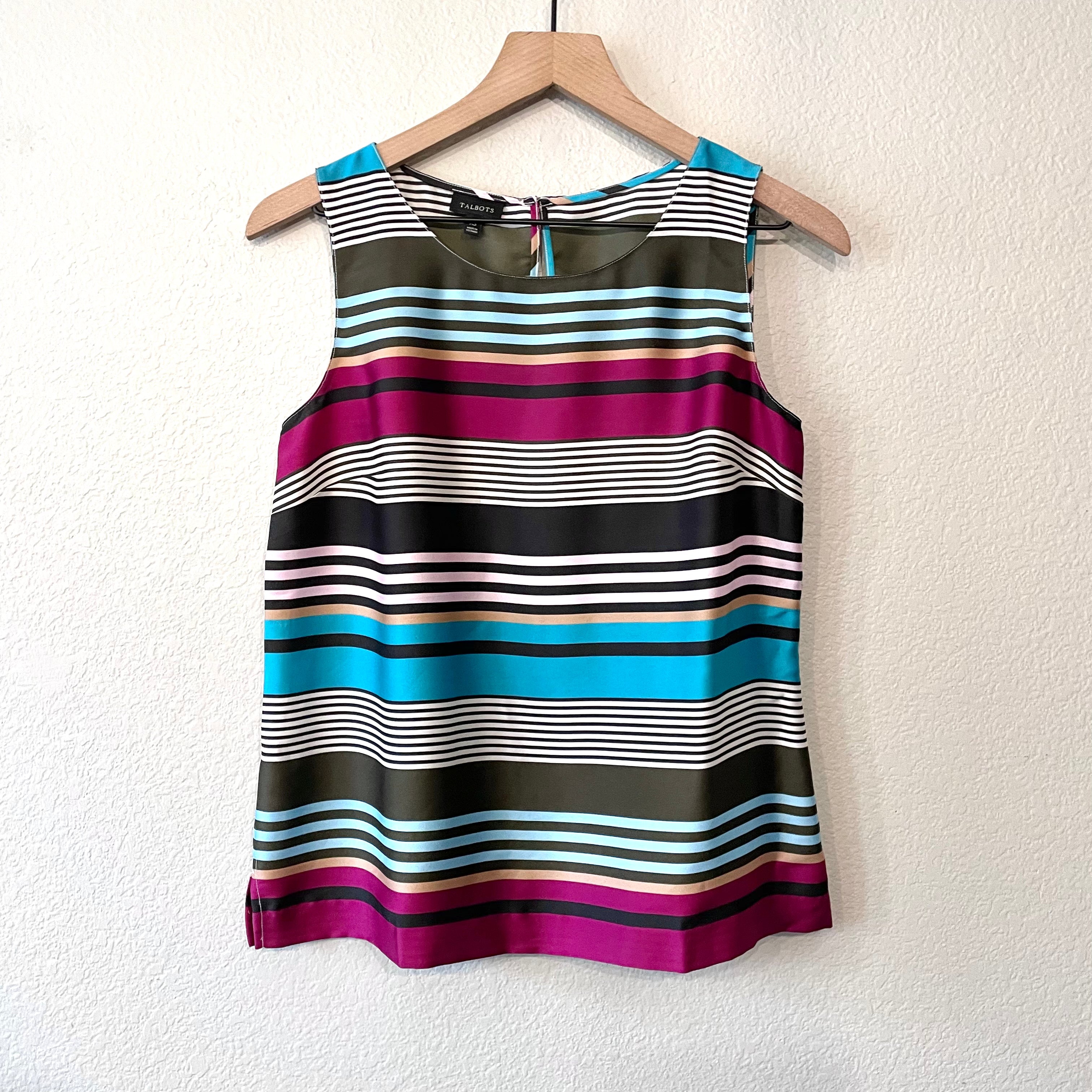 Striped Sleeveless Top