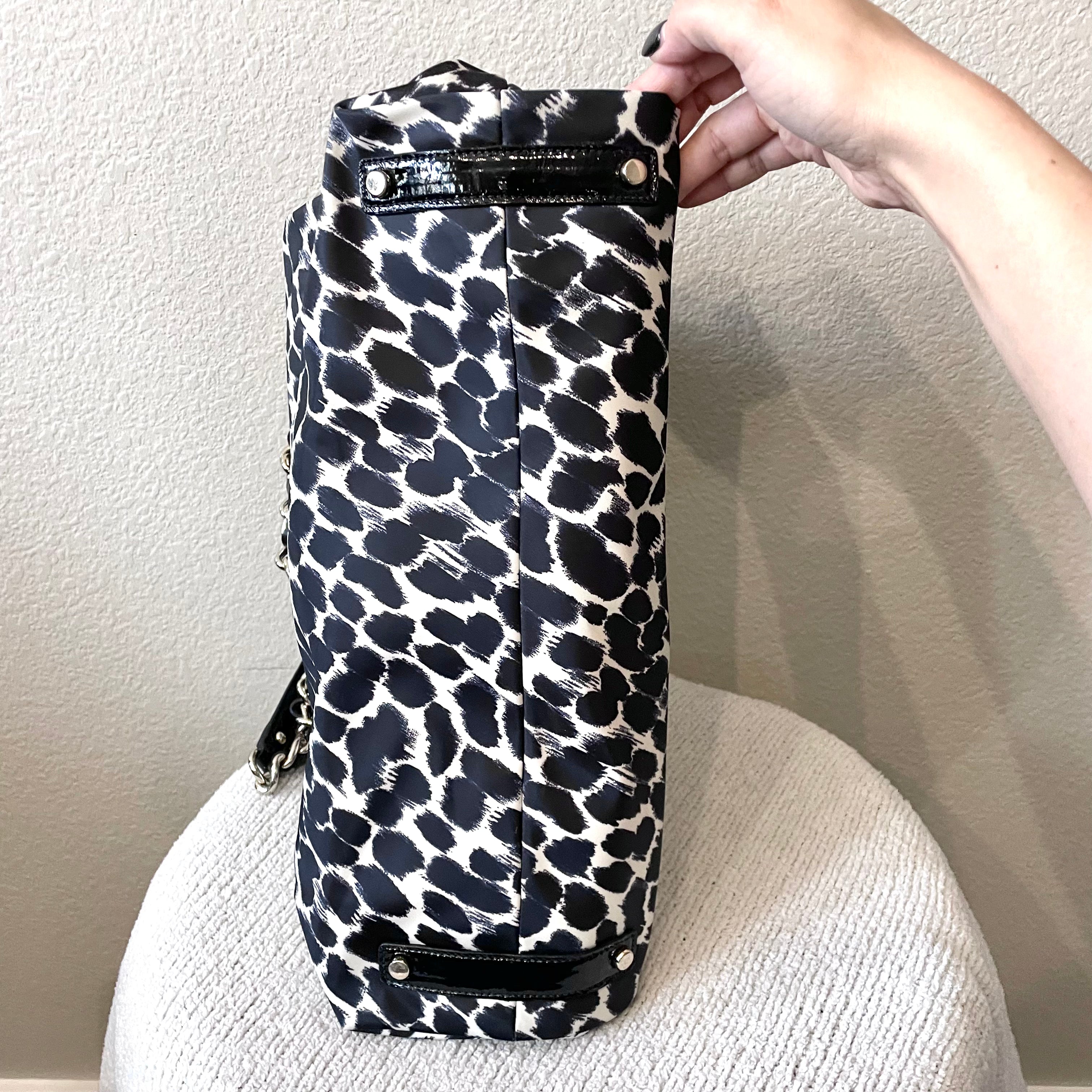 Animal Print Shoulder Bag