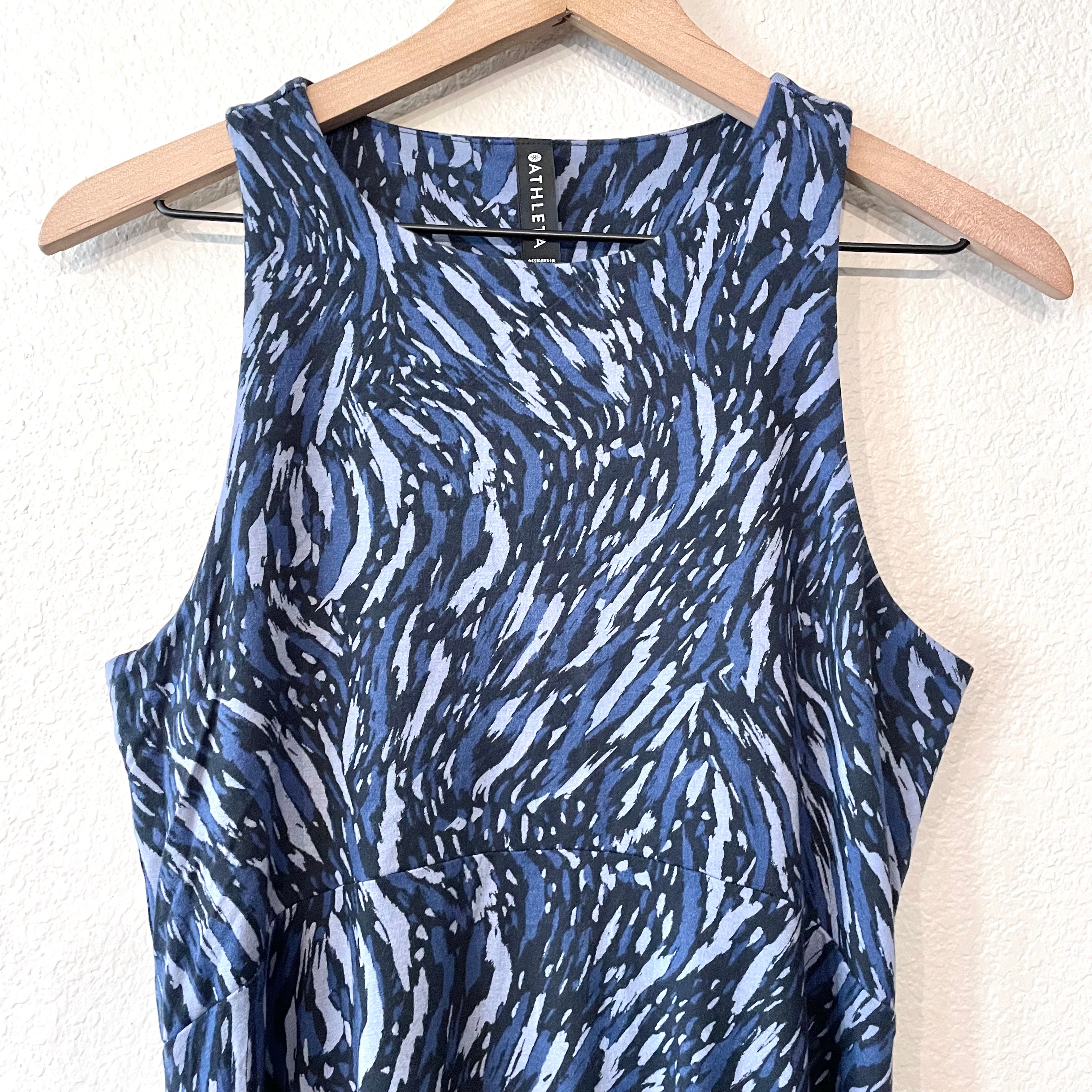 Patterned Athleisure Dress