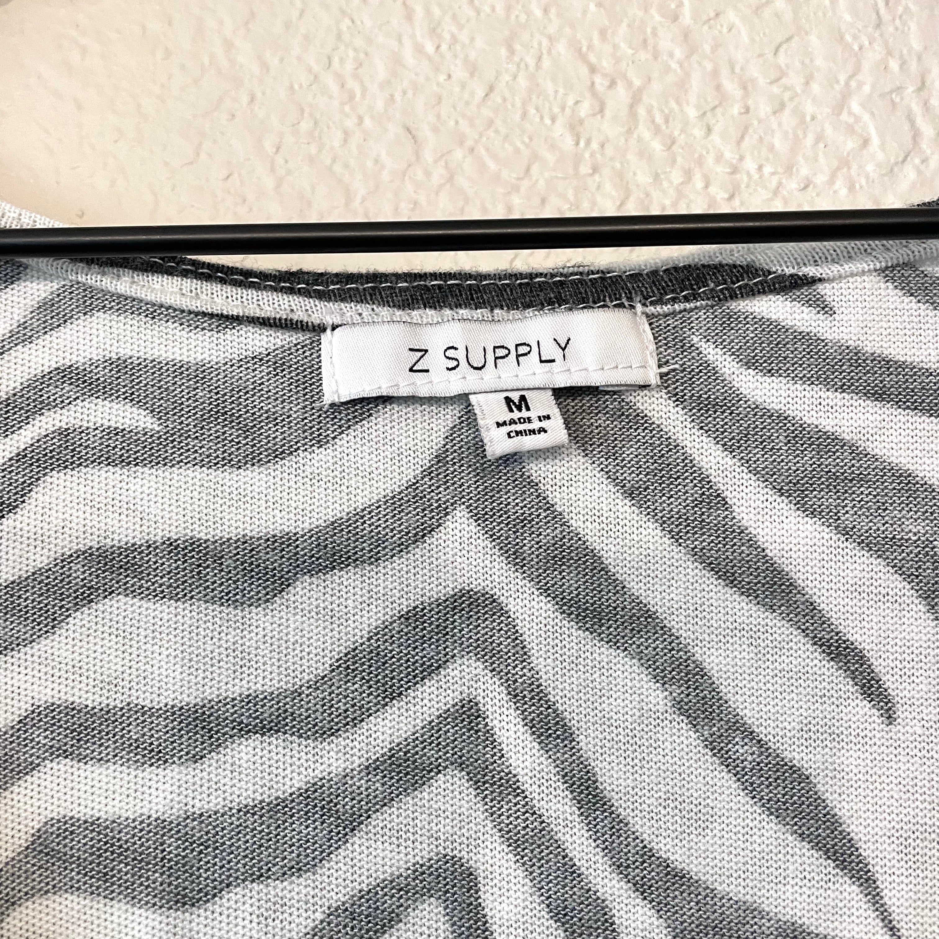 Zebra Shirt Dress