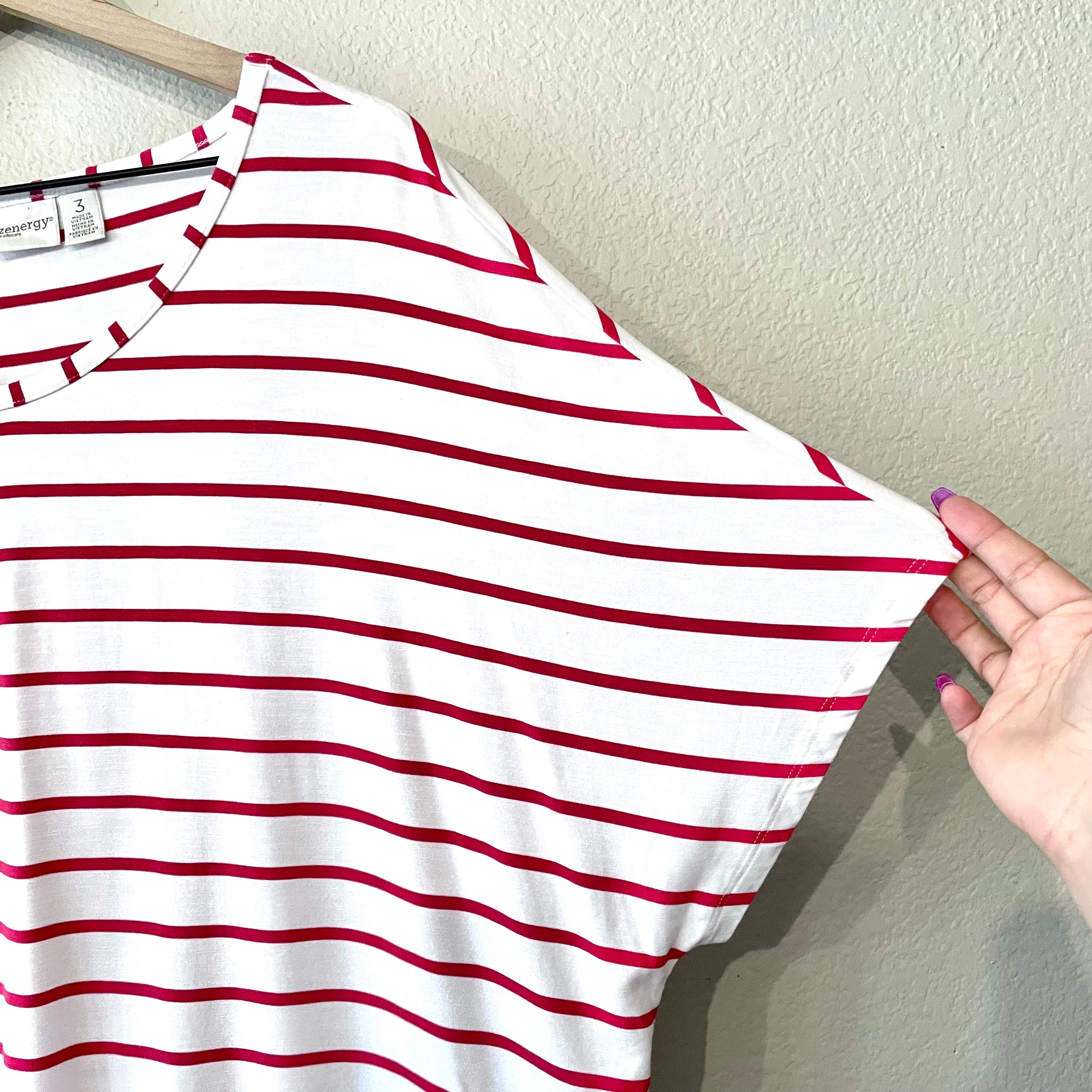 Striped Boxy Tee