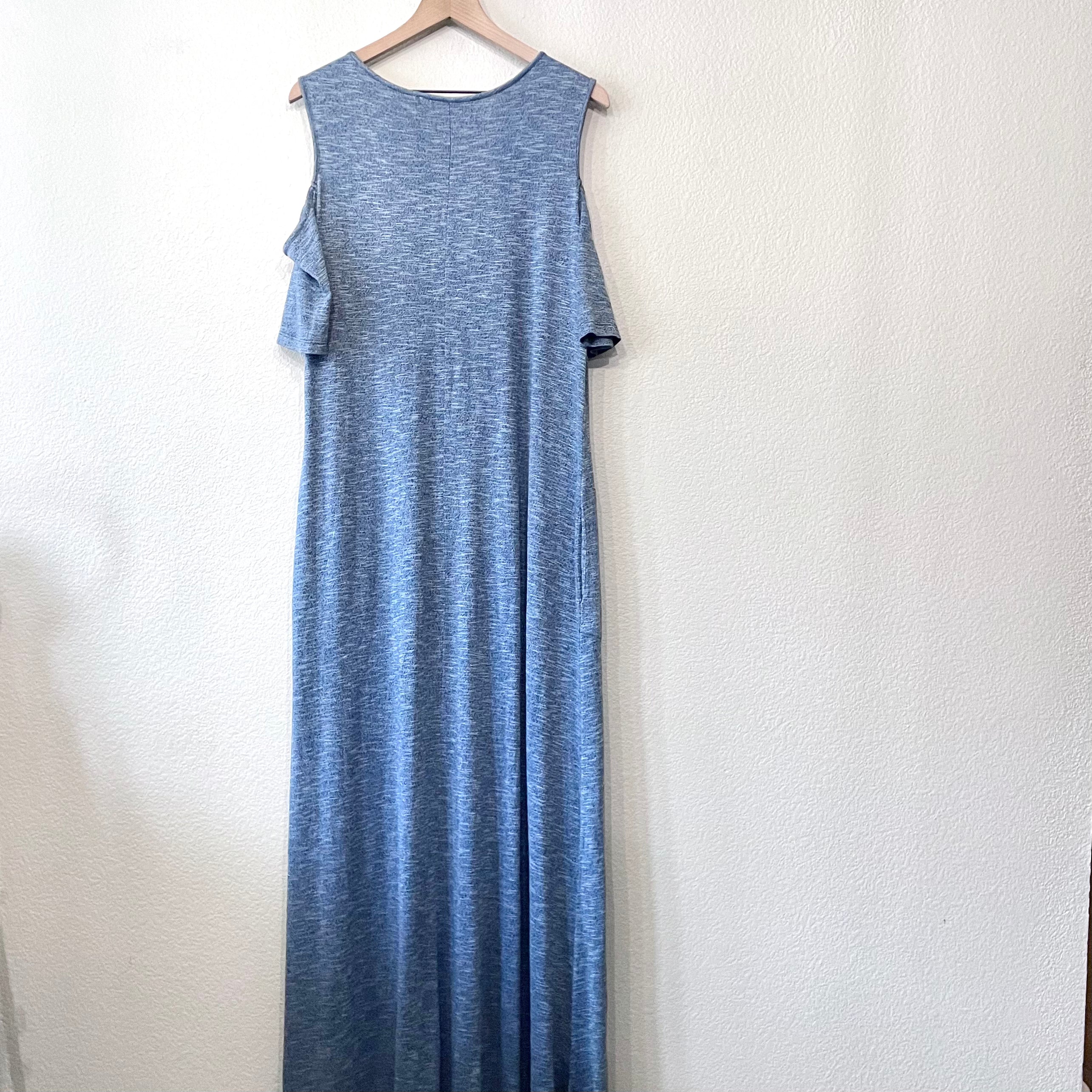 Cold Shoulder Maxi Dress