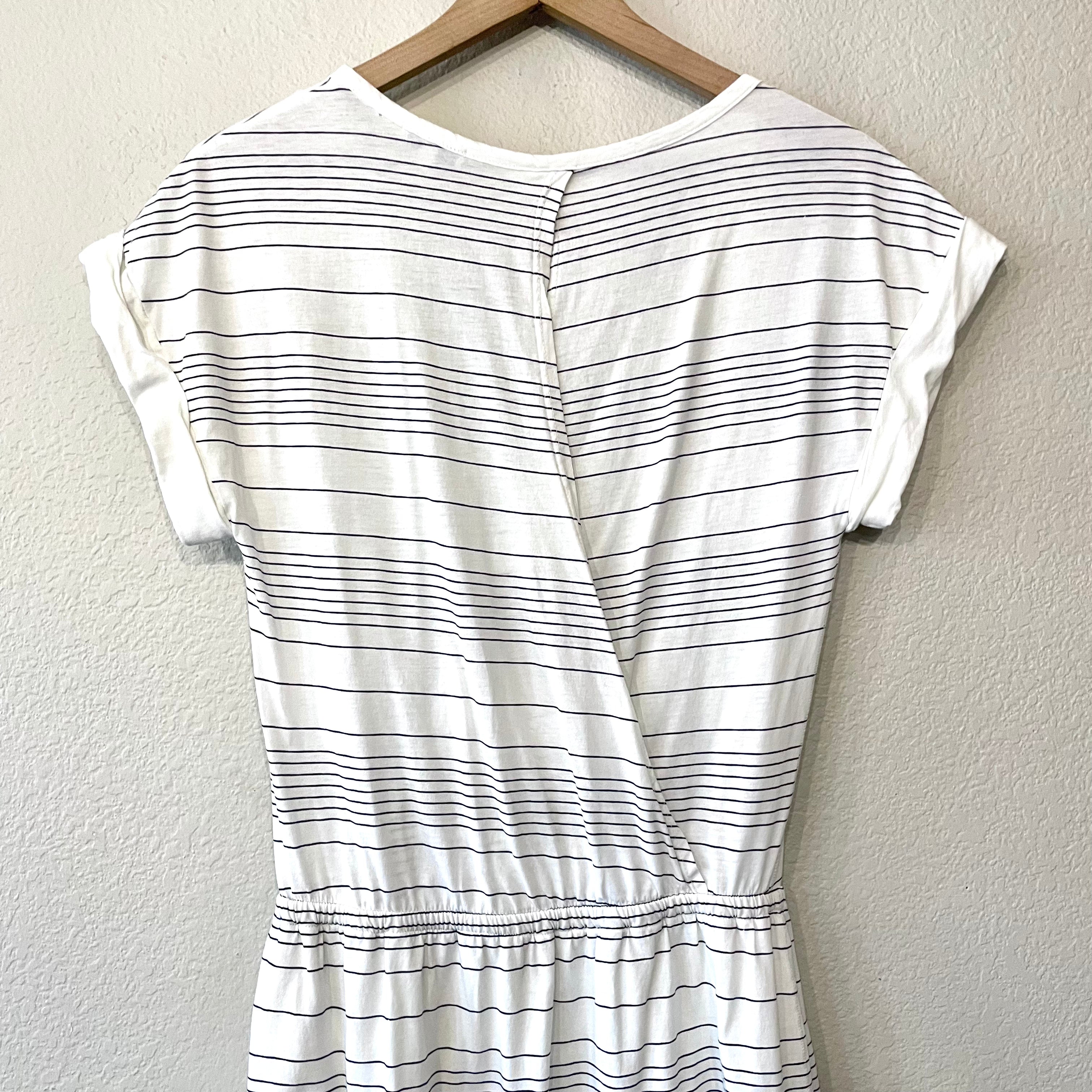 Striped Shirt Dress