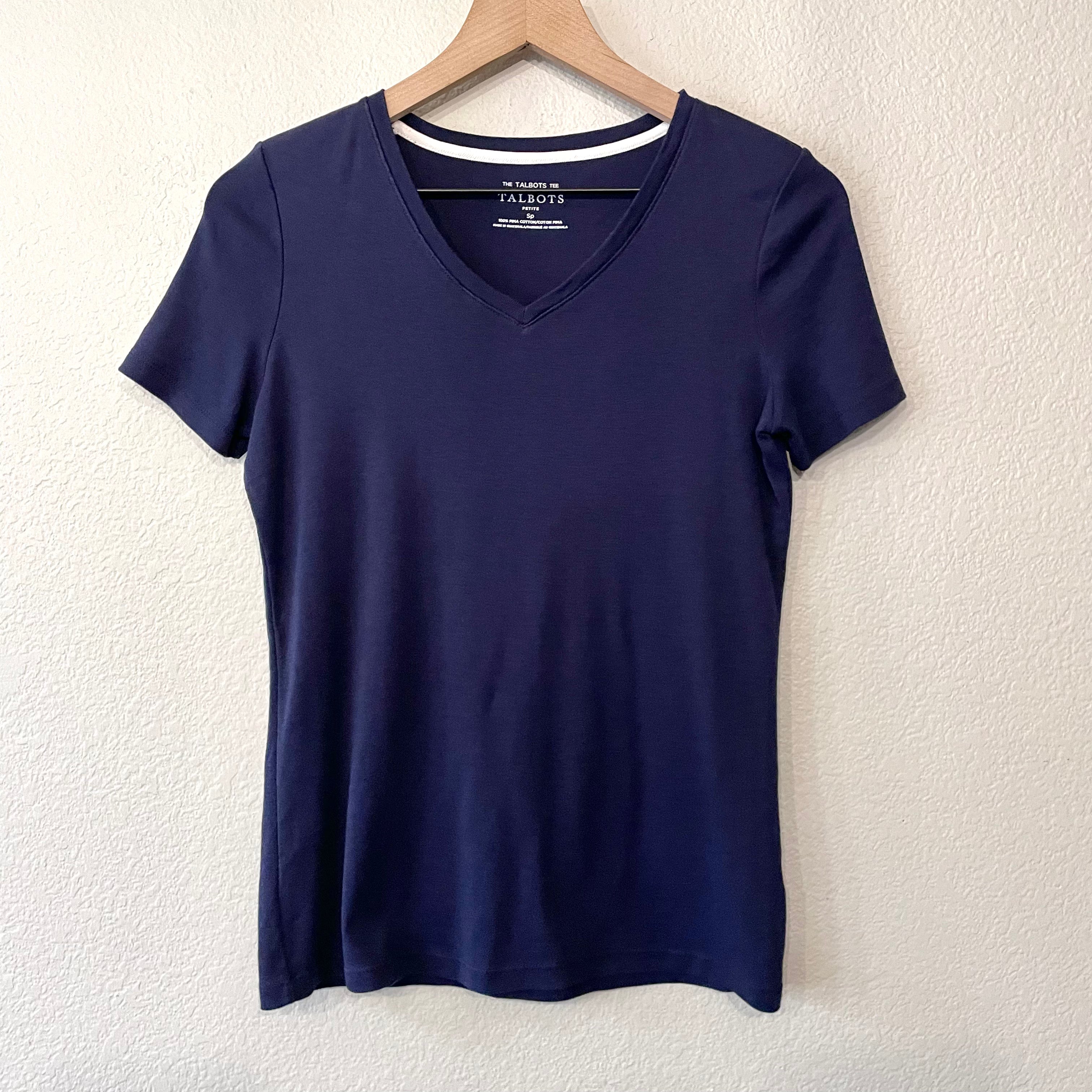 Pima V-Neck Tee