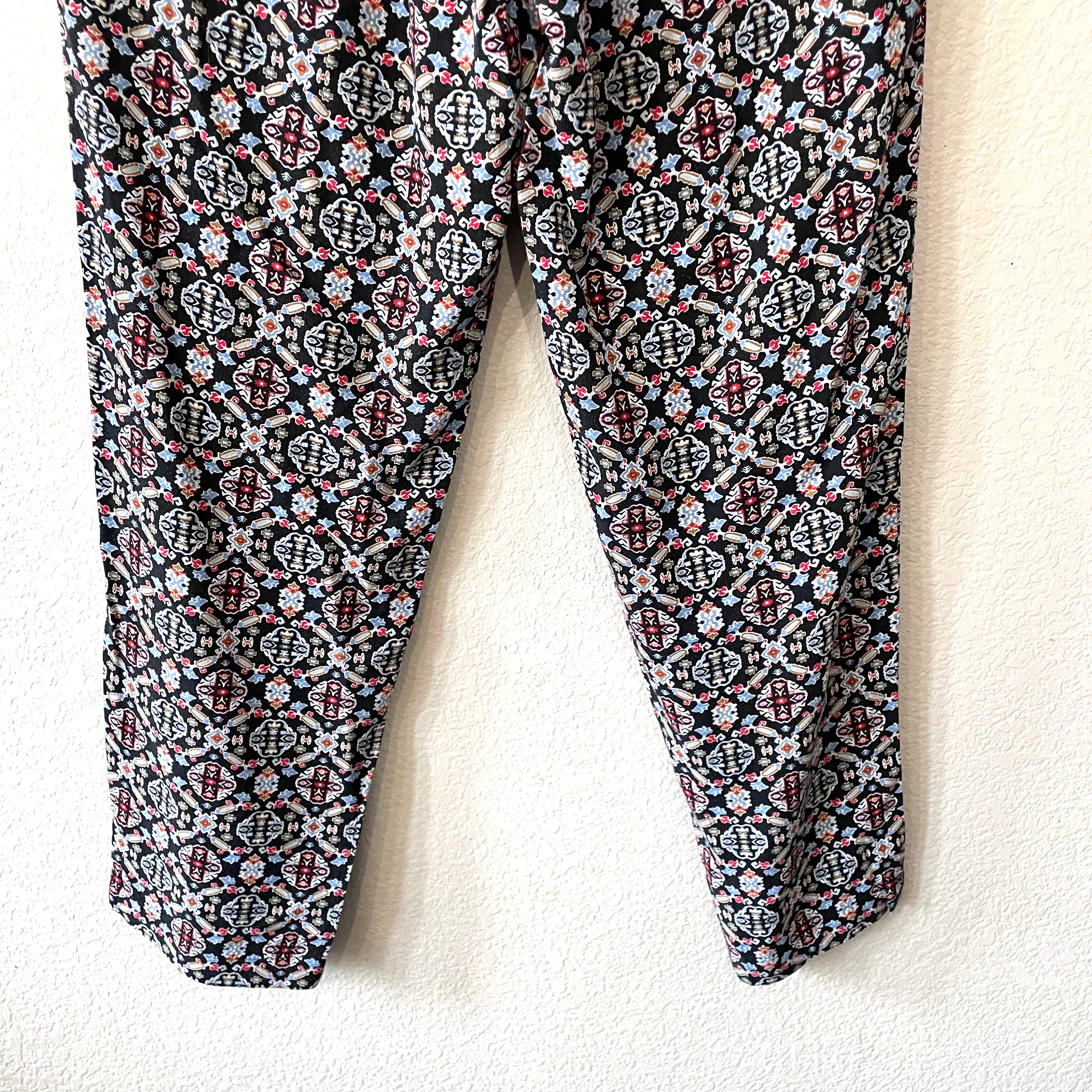 Medallion Print Pants