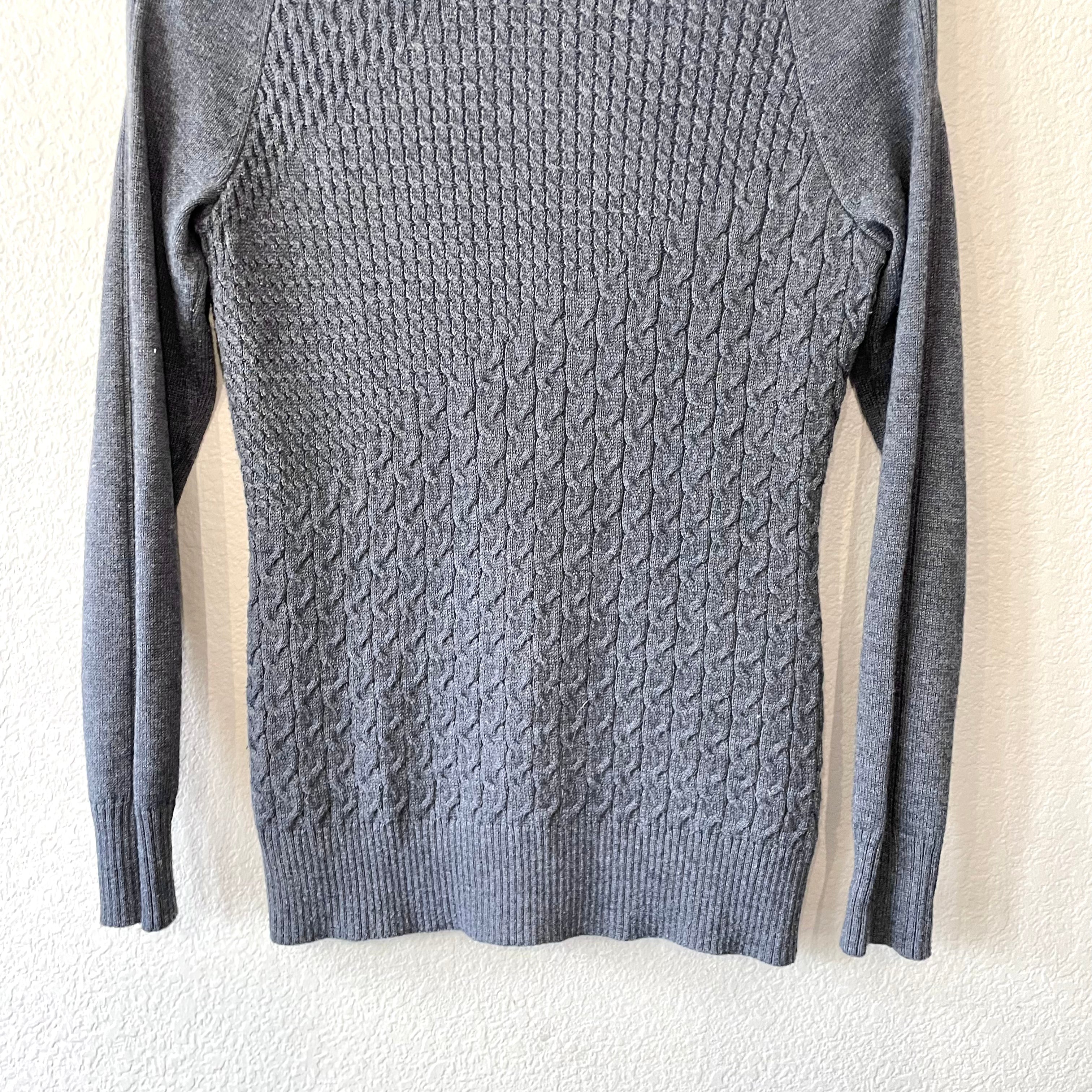 Cable Knit Turtleneck Sweater