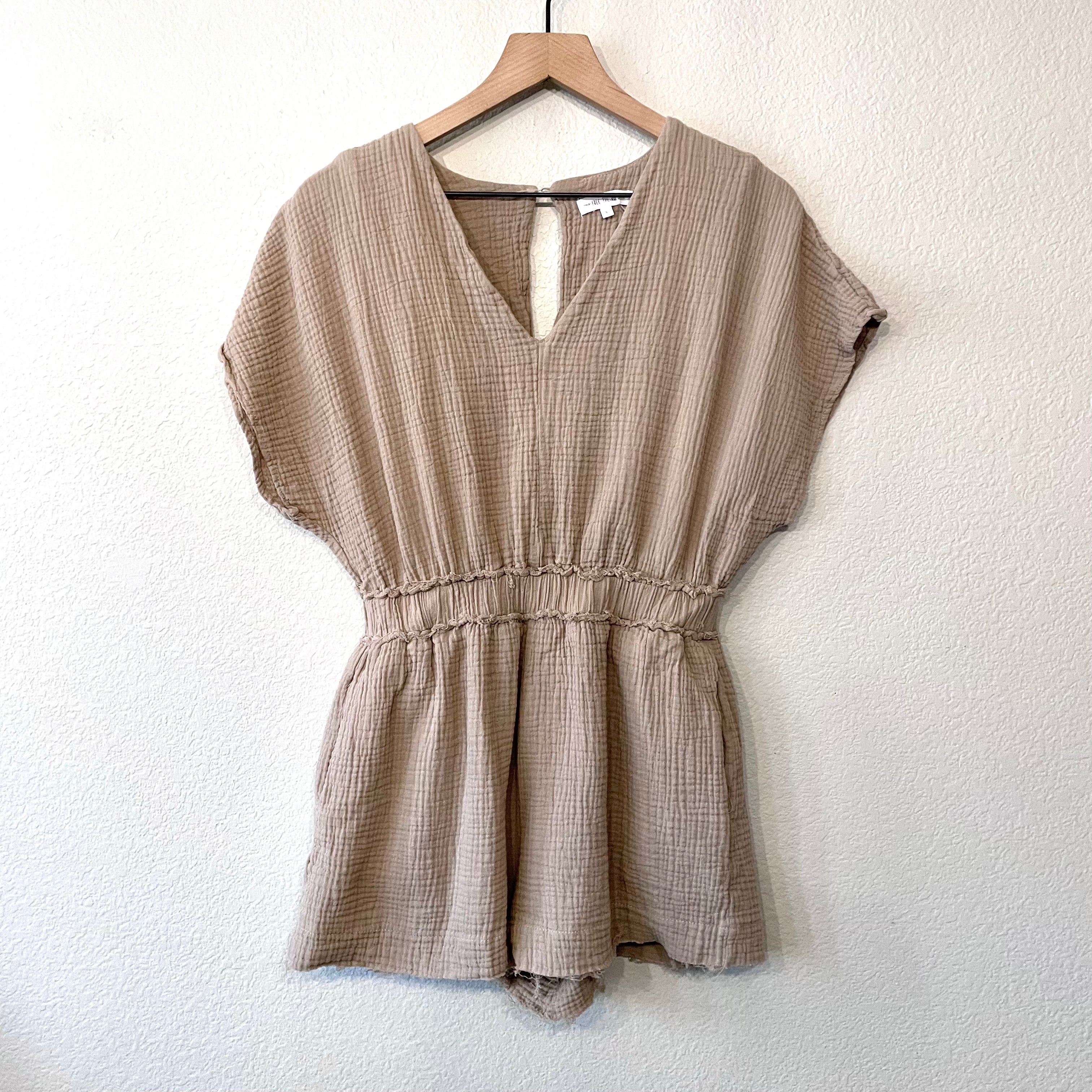 Cotton Gauze Romper