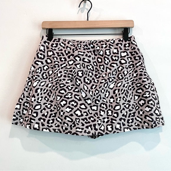 Leopard Skort