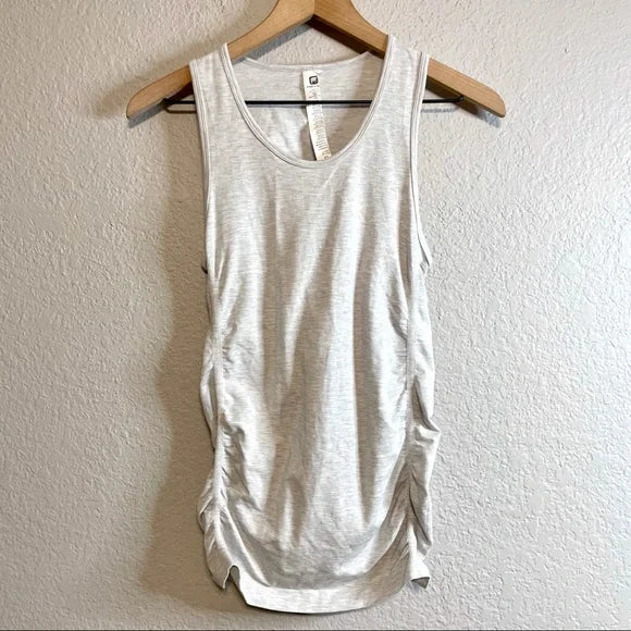 Ruched Stretch Tank Top