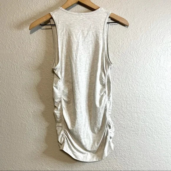 Ruched Stretch Tank Top