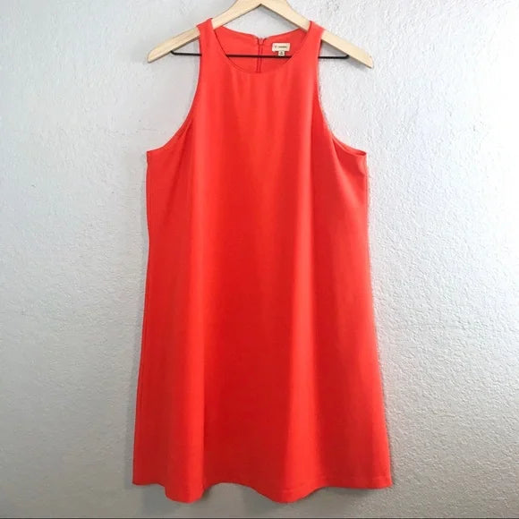 High Neck Shift Dress