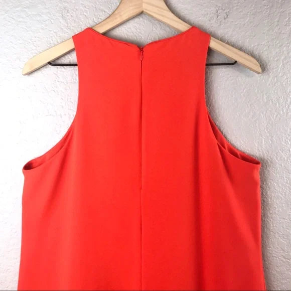 High Neck Shift Dress