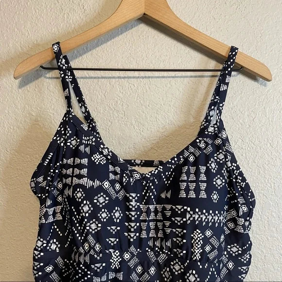 Geometric Print Tankini