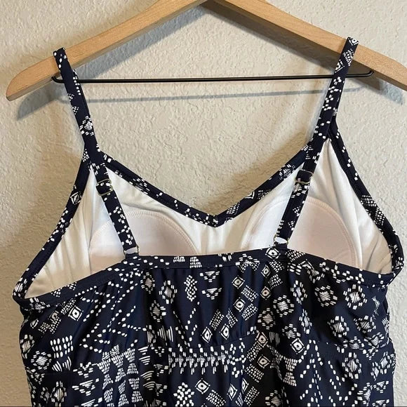 Geometric Print Tankini