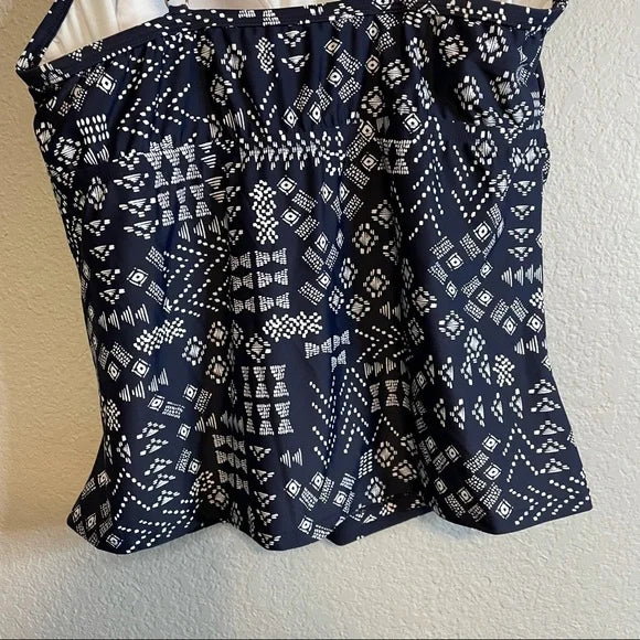 Geometric Print Tankini