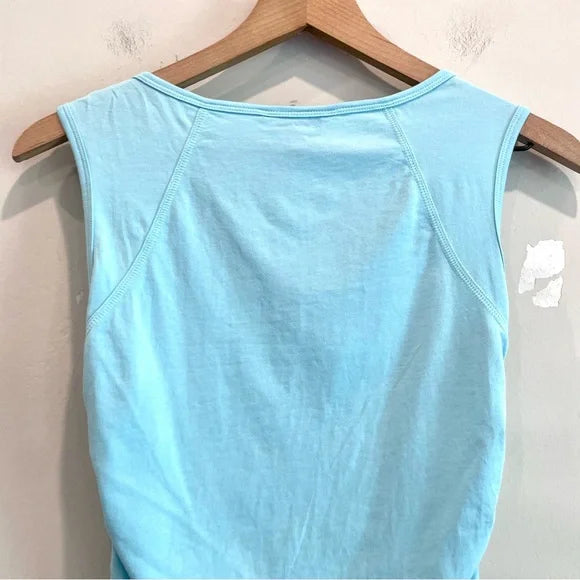 Sleeveless V-Neck Ruched Top