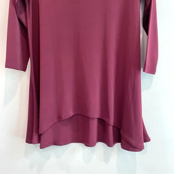 Asymmetrical Hem Tunic Top