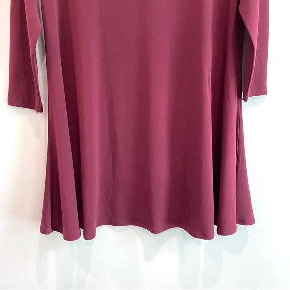 Asymmetrical Hem Tunic Top